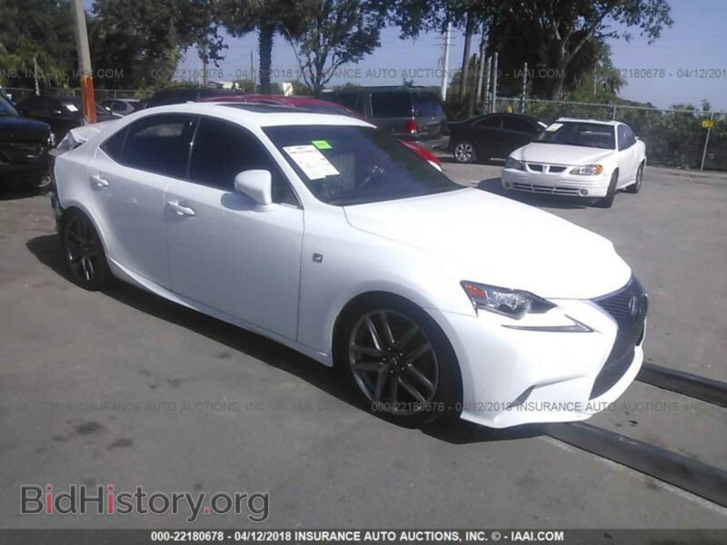 2015 Lexus IS (VIN JTHBF1D2XF5049368) — photo 1 of 10, IAAI, damage: rear
