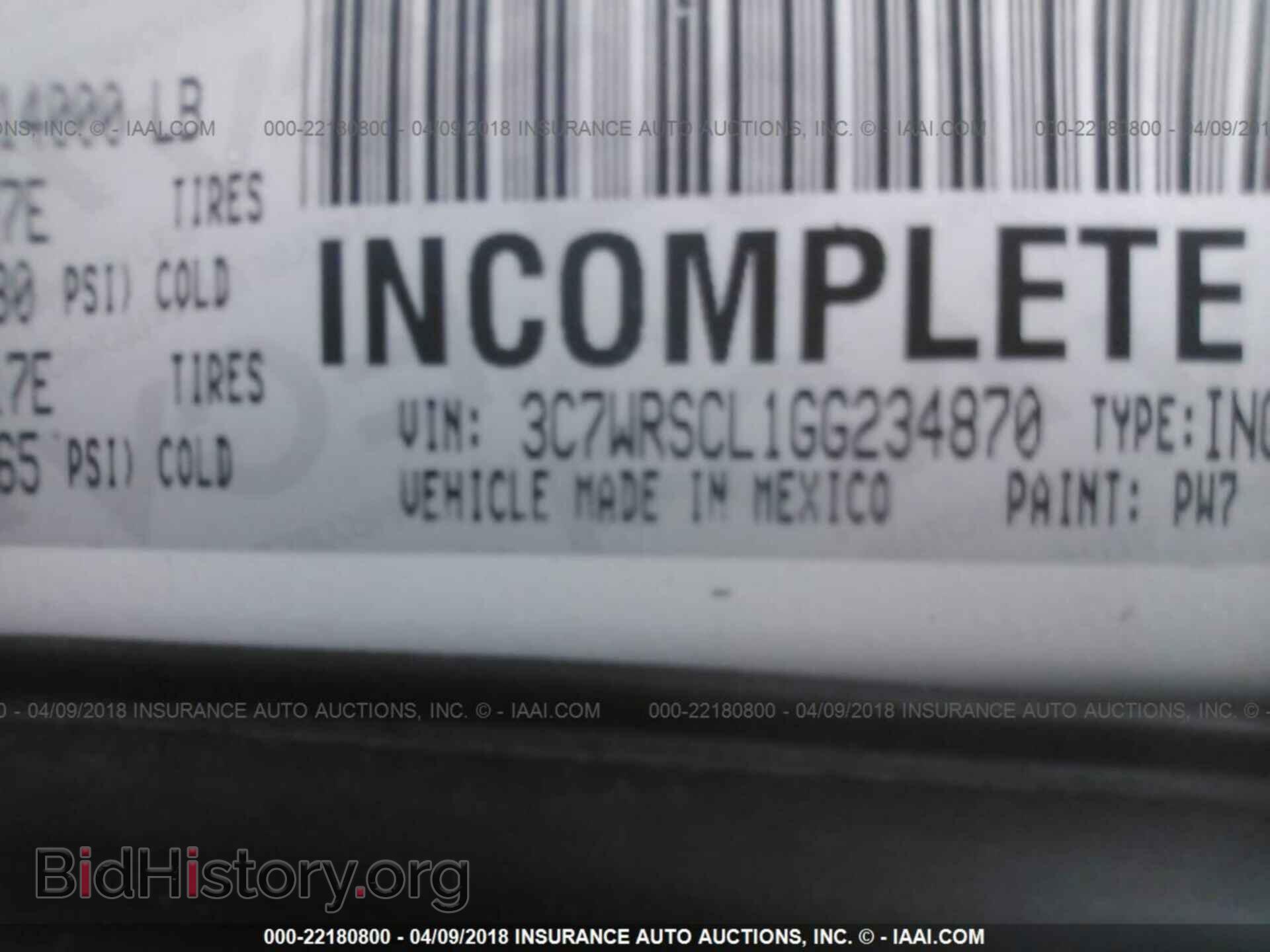 2016 Ram 3500 - VIN: 3C7WRSCL1GG234870 - Фото 10