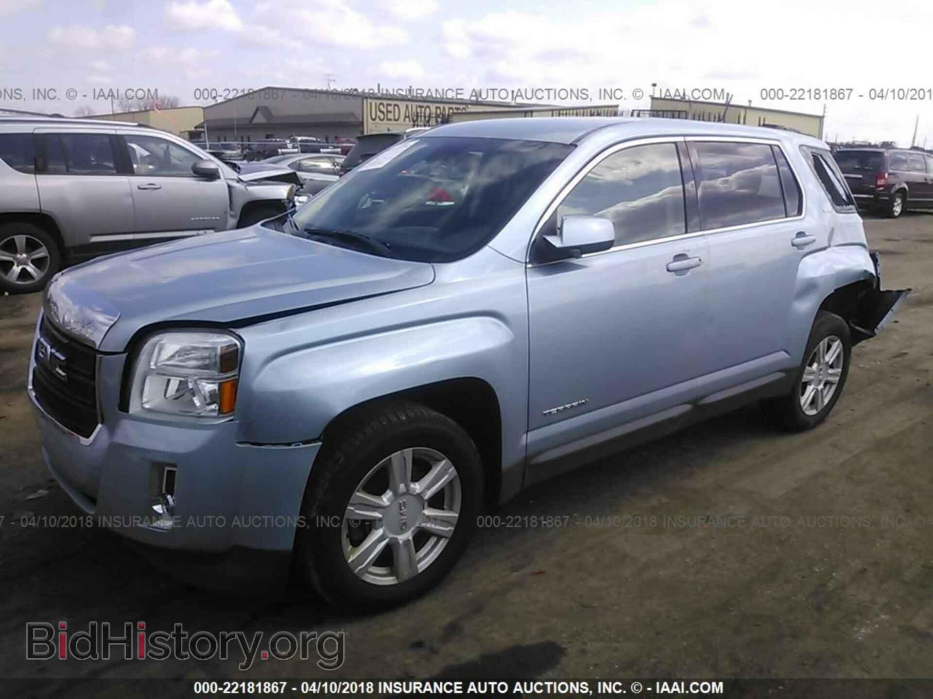 2014 Gmc Terrain - VIN: 2GKFLVEK9E6218093 - Фото 2