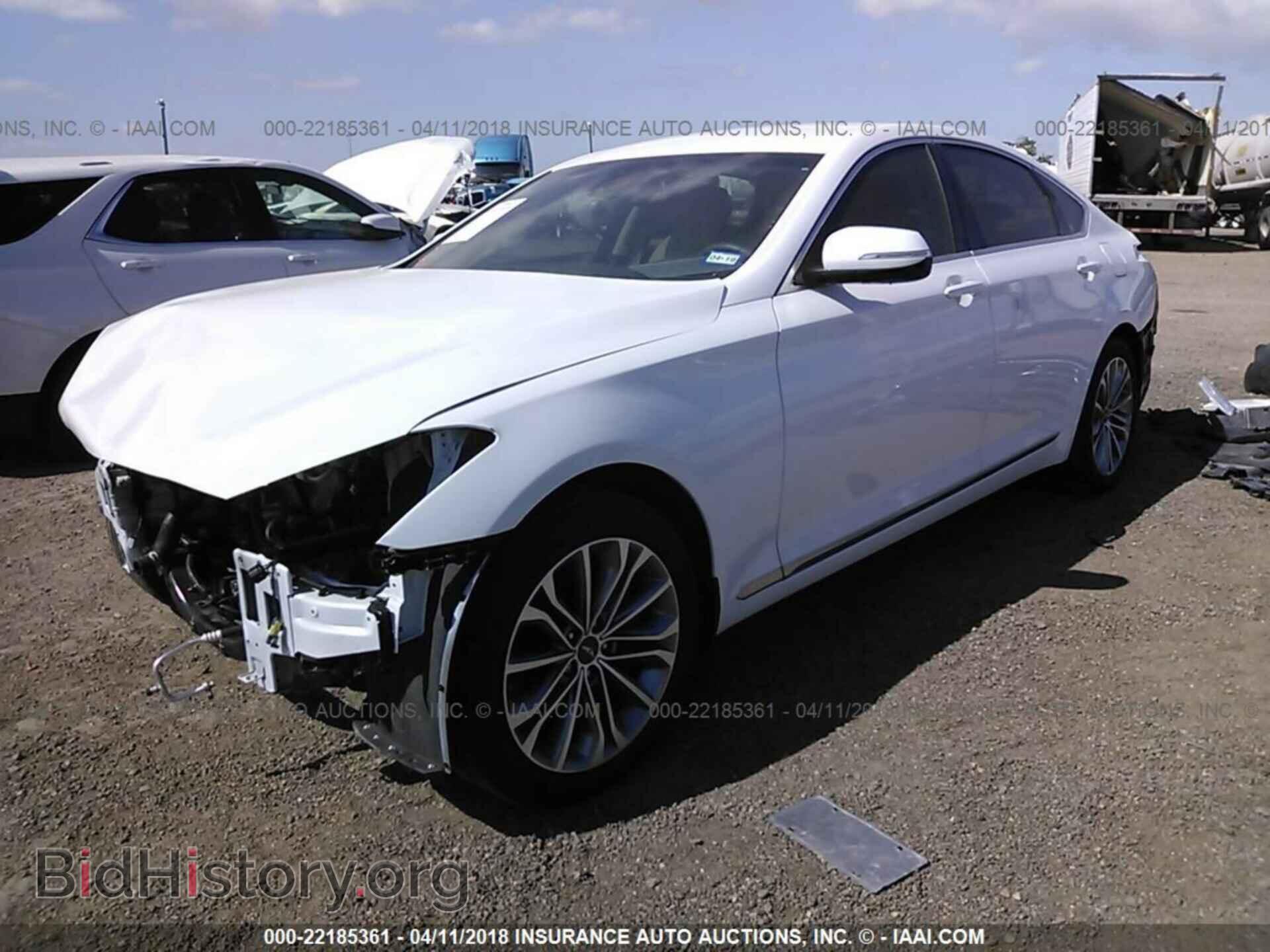 2017 Genesis G80 - VIN: KMHGN4JE9HU212509 - Фото 2