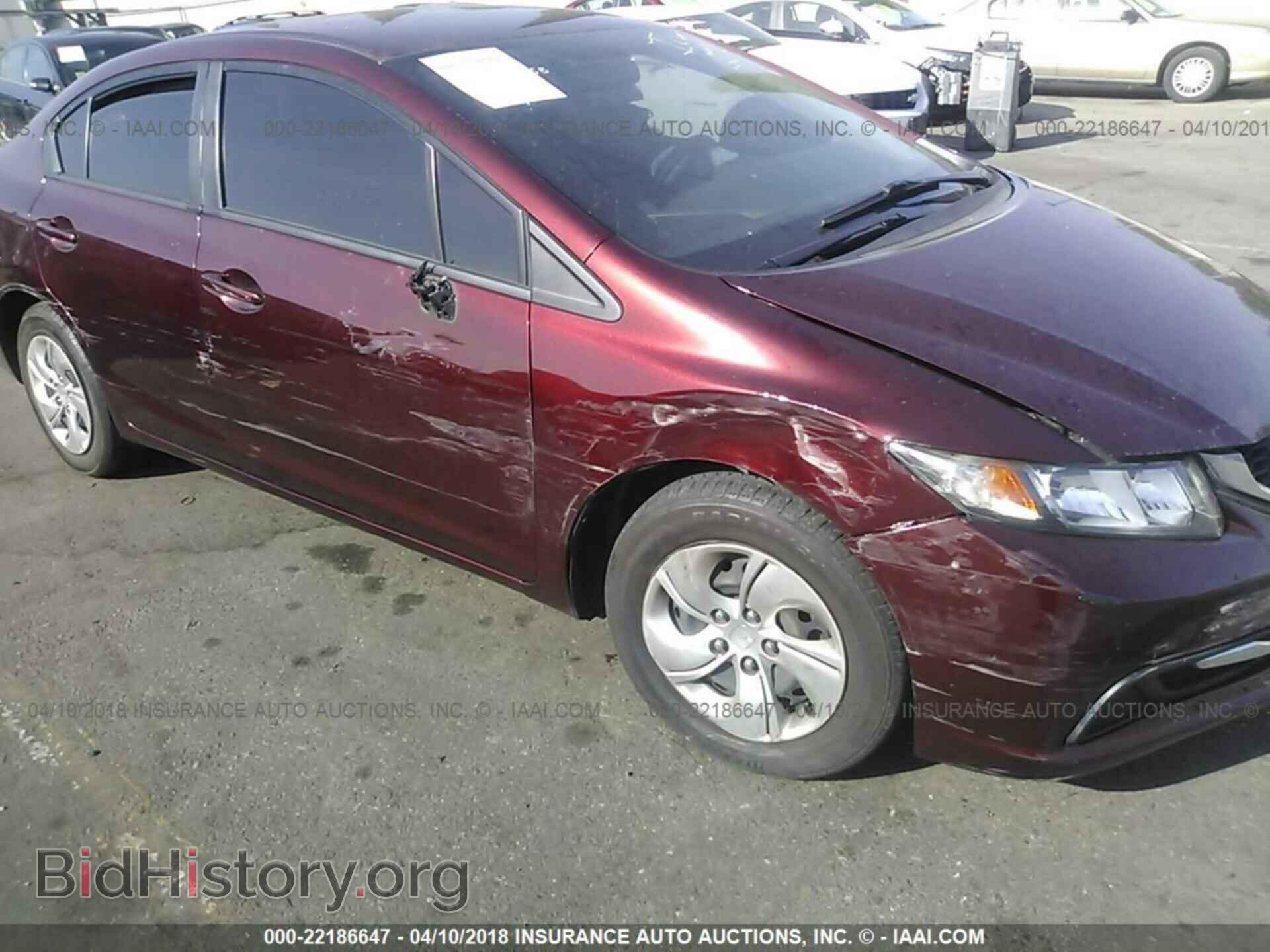 2013 Honda Civic - VIN: 19XFB2F56DE289451 - Фото 6