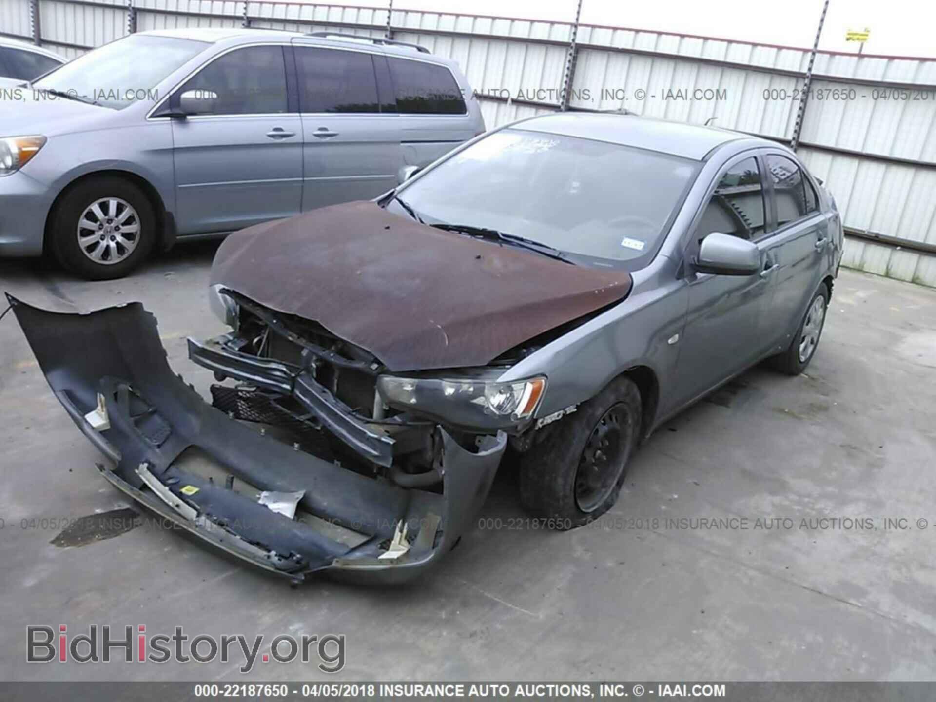 2012 Mitsubishi Lancer - VIN: JA32U2FU4CU024185 - Фото 2