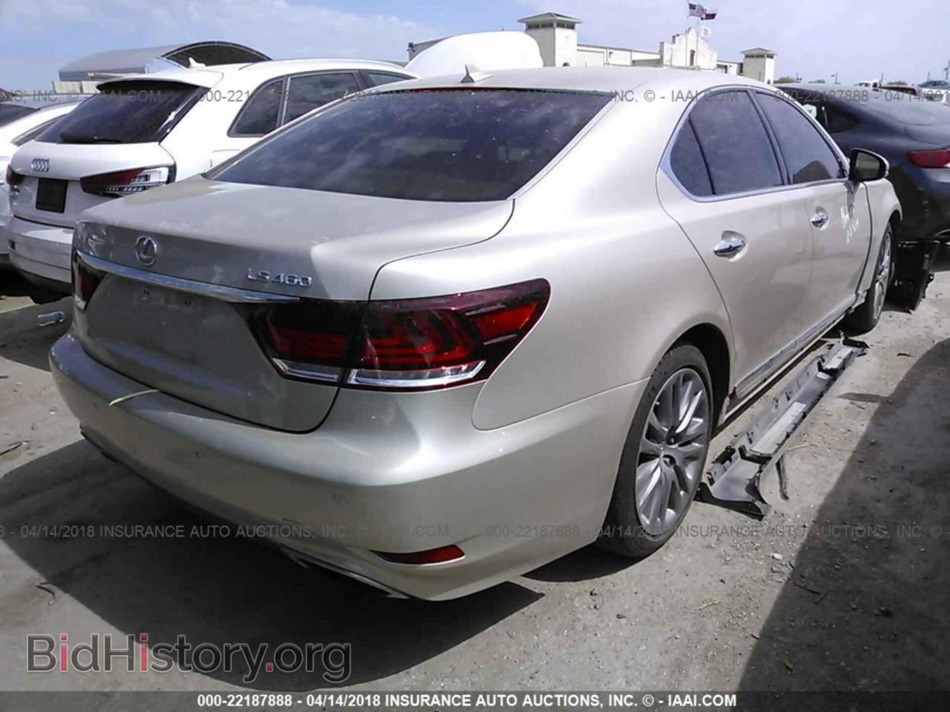 2013 Lexus Ls - VIN: JTHBL5EF8D5124180 - Фото 4