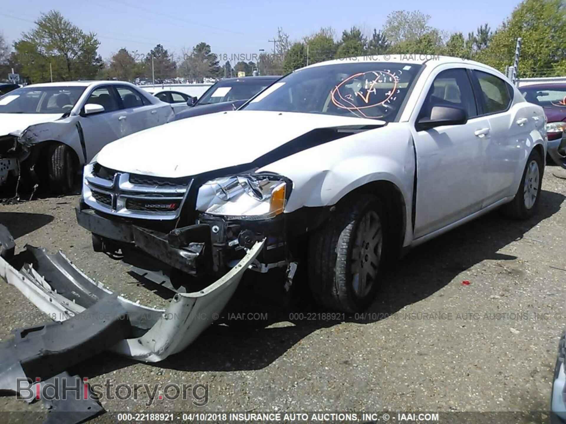 2013 Dodge Avenger - VIN: 1C3CDZAB7DN619648 - Photo 2