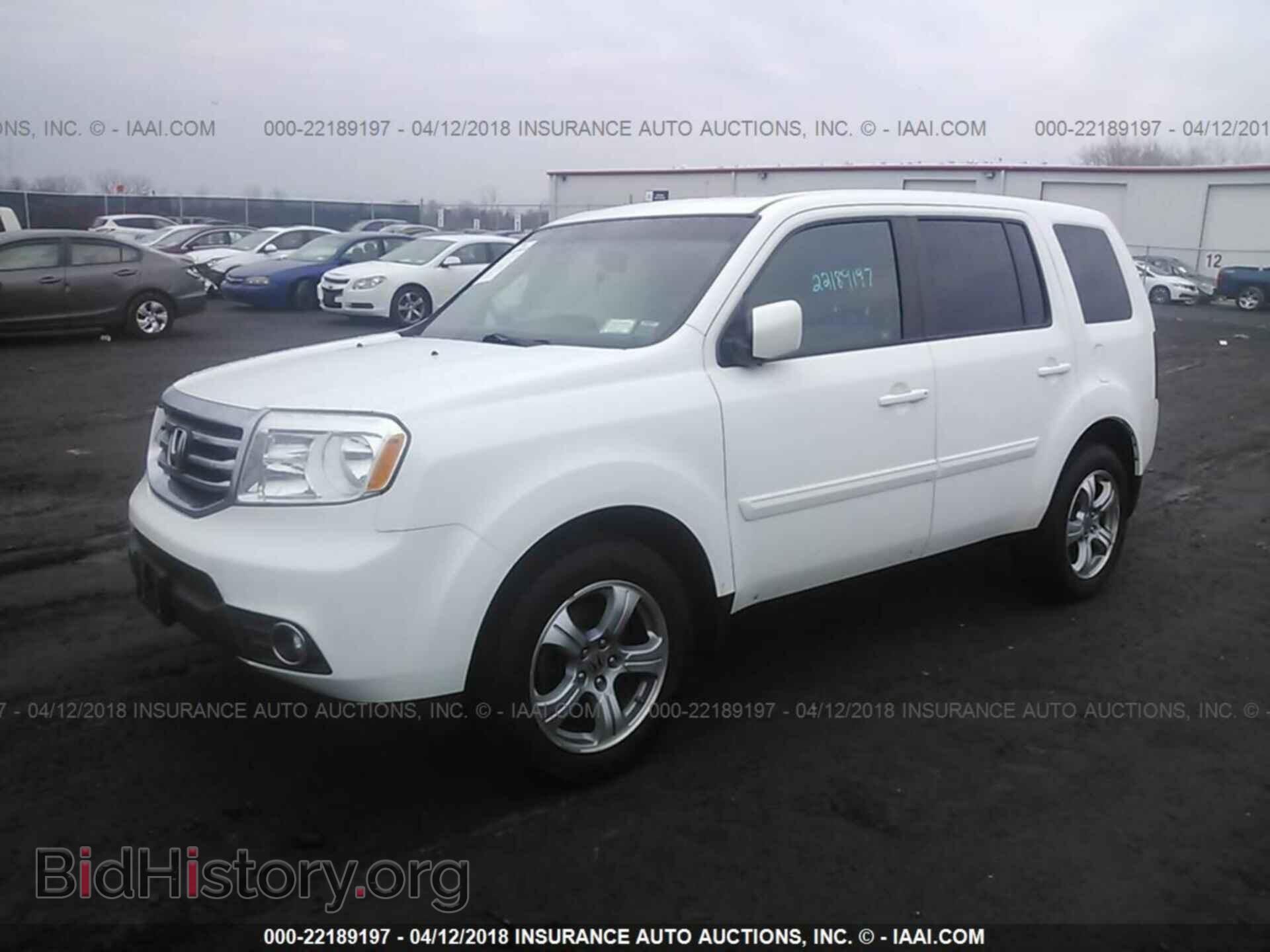 2012 Honda Pilot - VIN: 5FNYF4H52CB061705 - Фото 2