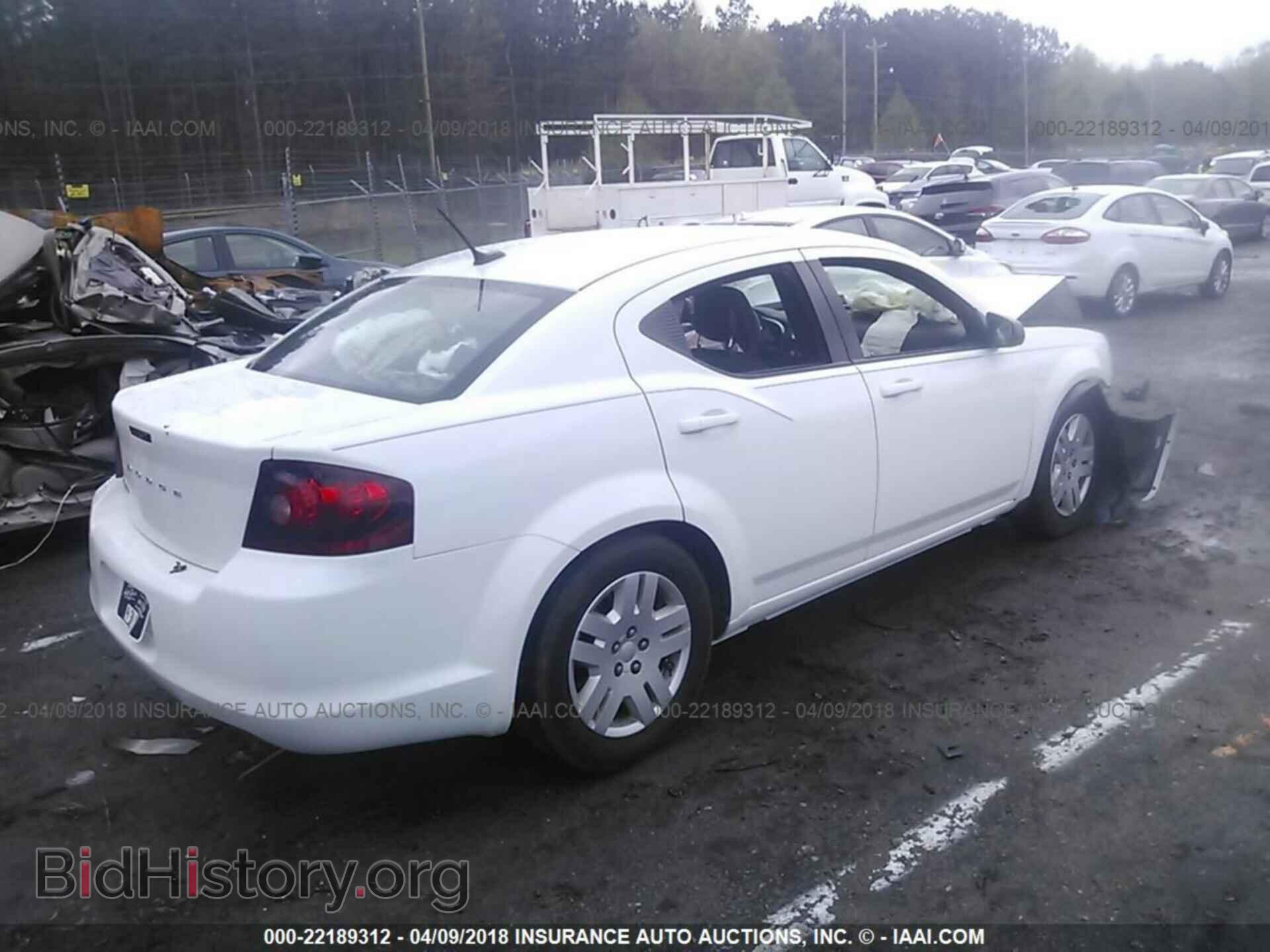 2014 Dodge Avenger - VIN: 1C3CDZAB4EN126401 - Фото 4