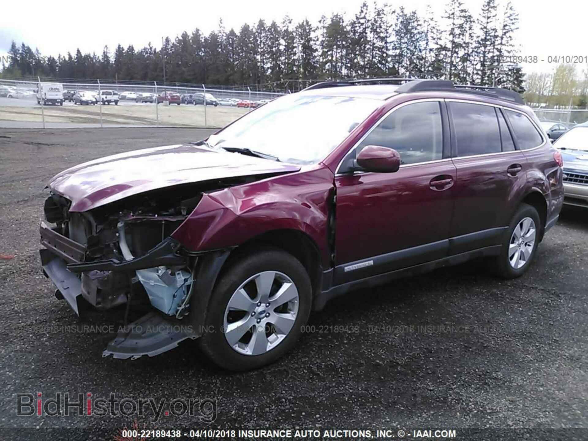 2012 Subaru Outback - VIN: 4S4BRBLC9C3287594 - Фото 2