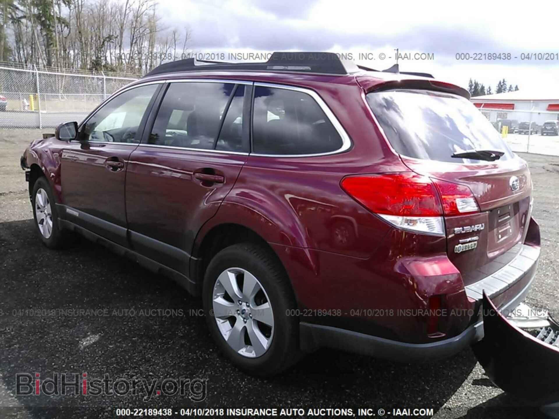 2012 Subaru Outback - VIN: 4S4BRBLC9C3287594 - Фото 3