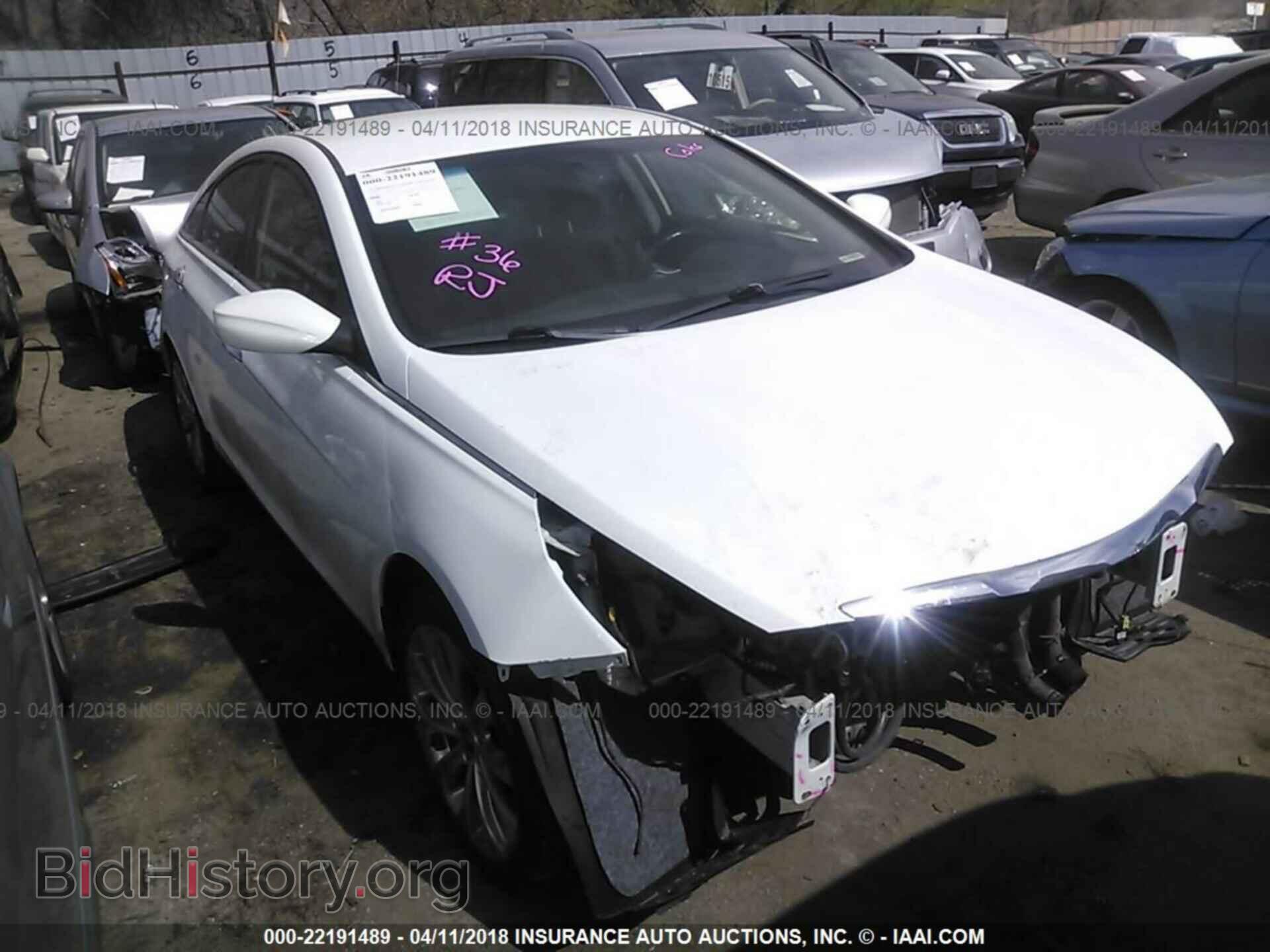 Фотография 5NPEC4AB2CH478917 - Hyundai Sonata 2012