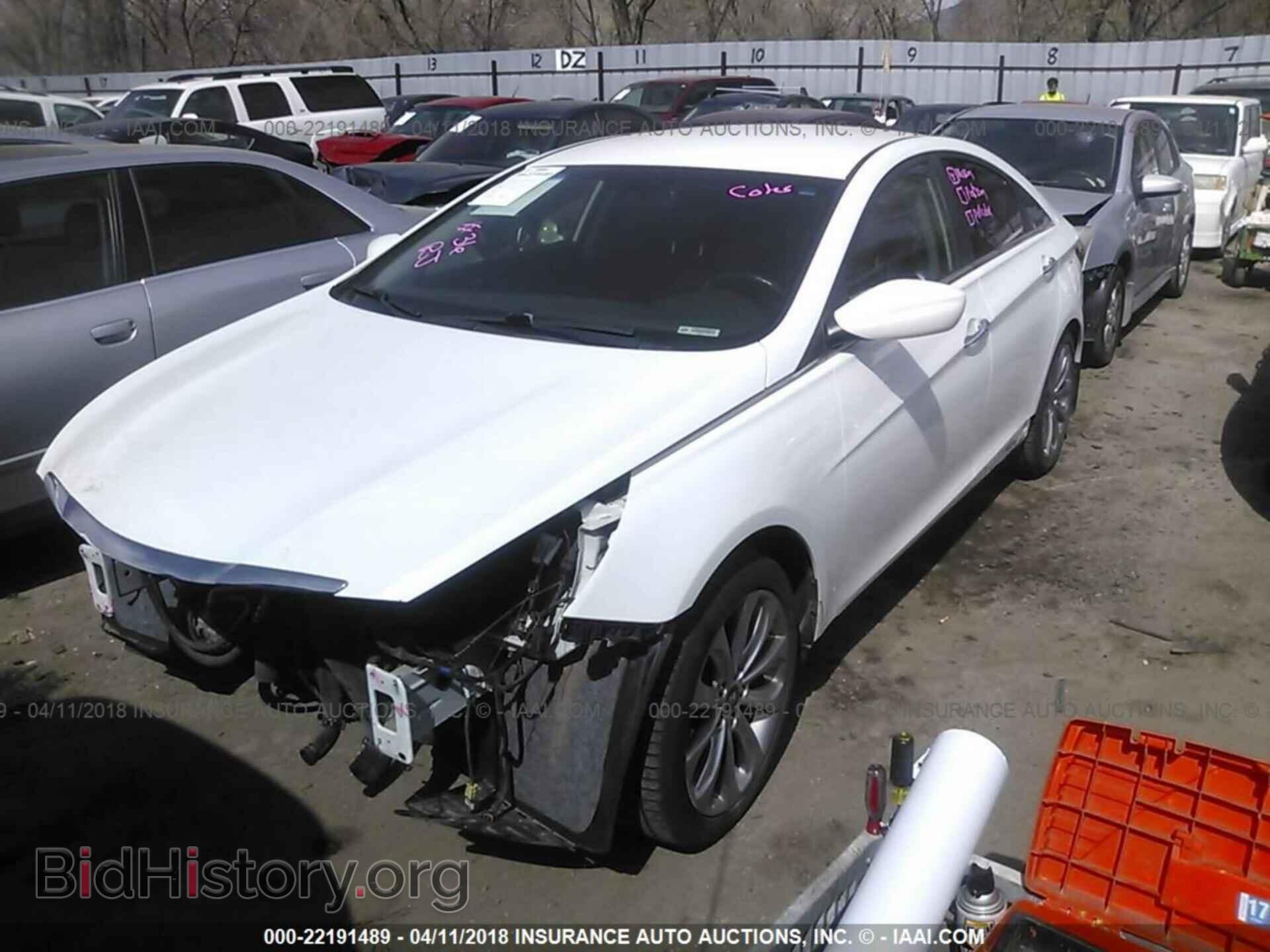 2012 Hyundai Sonata - VIN: 5NPEC4AB2CH478917 - Фото 2