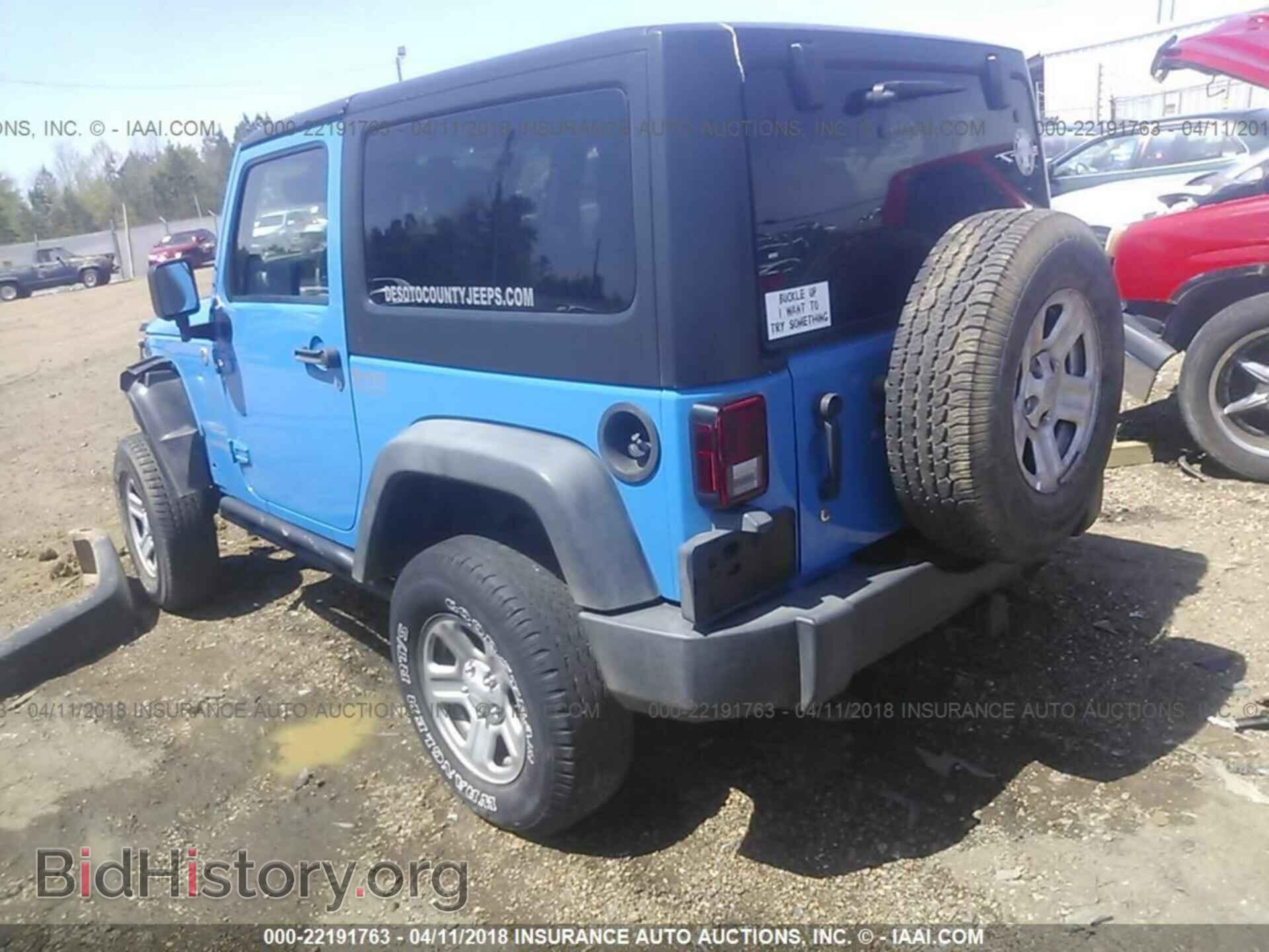 2012 Jeep Wrangler - VIN: 1C4AJWAG9CL154449 - Фото 3