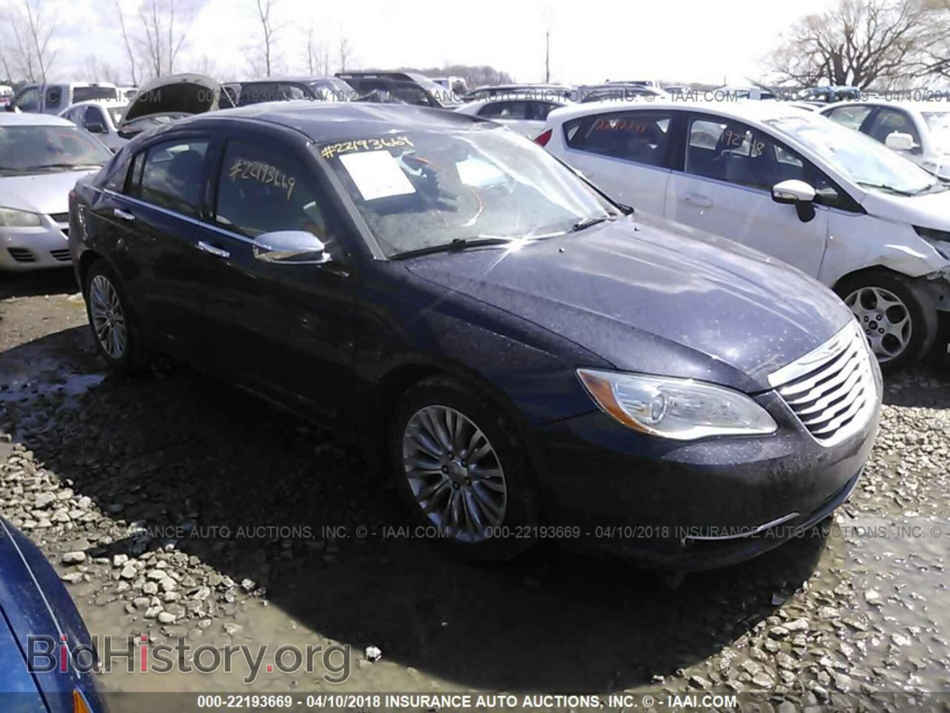 Фотография 1C3CCBCG2DN553156 - Chrysler 200 2013