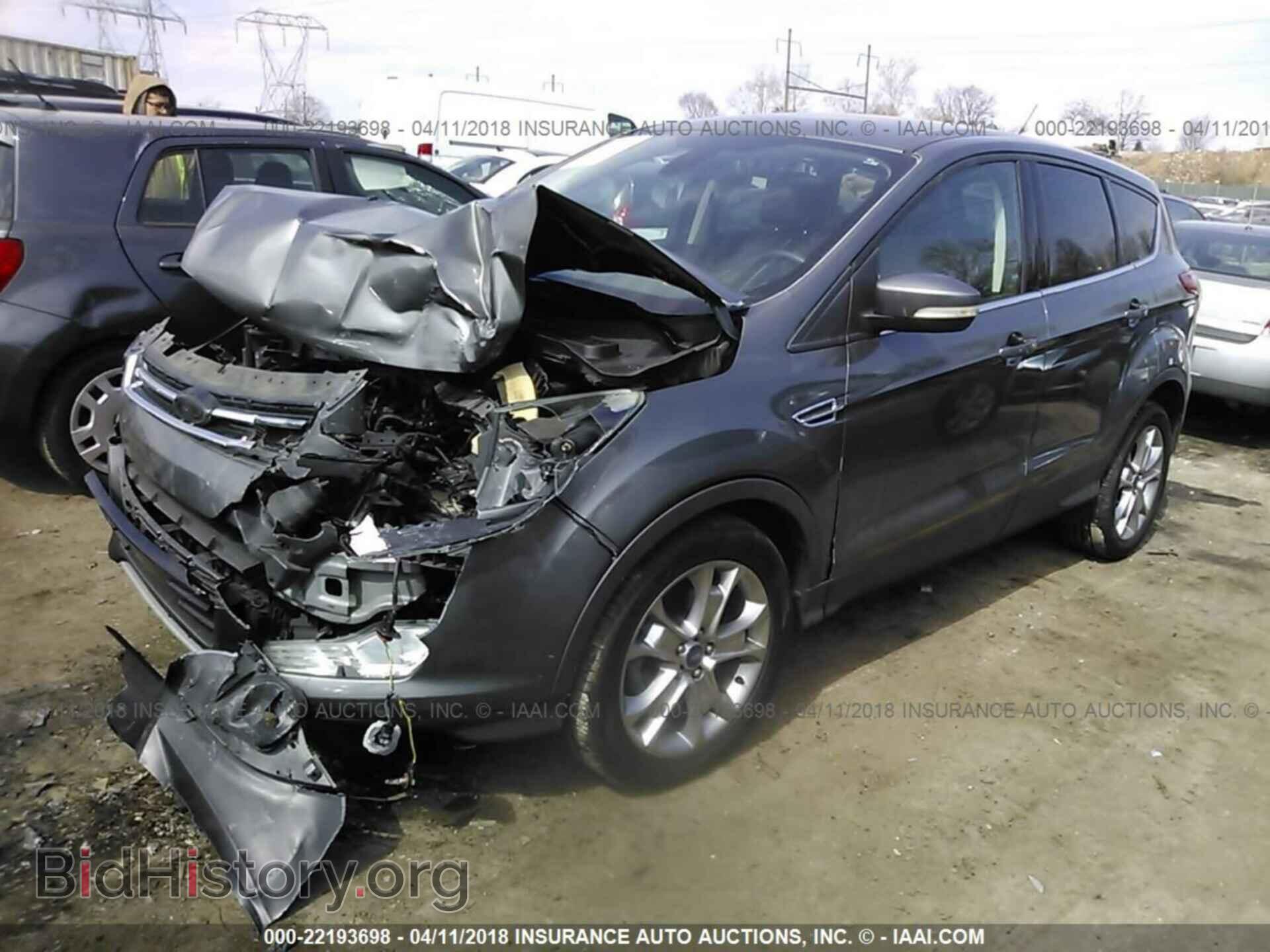 2013 Ford Escape - VIN: 1FMCU0HX0DUB43270 - Фото 2
