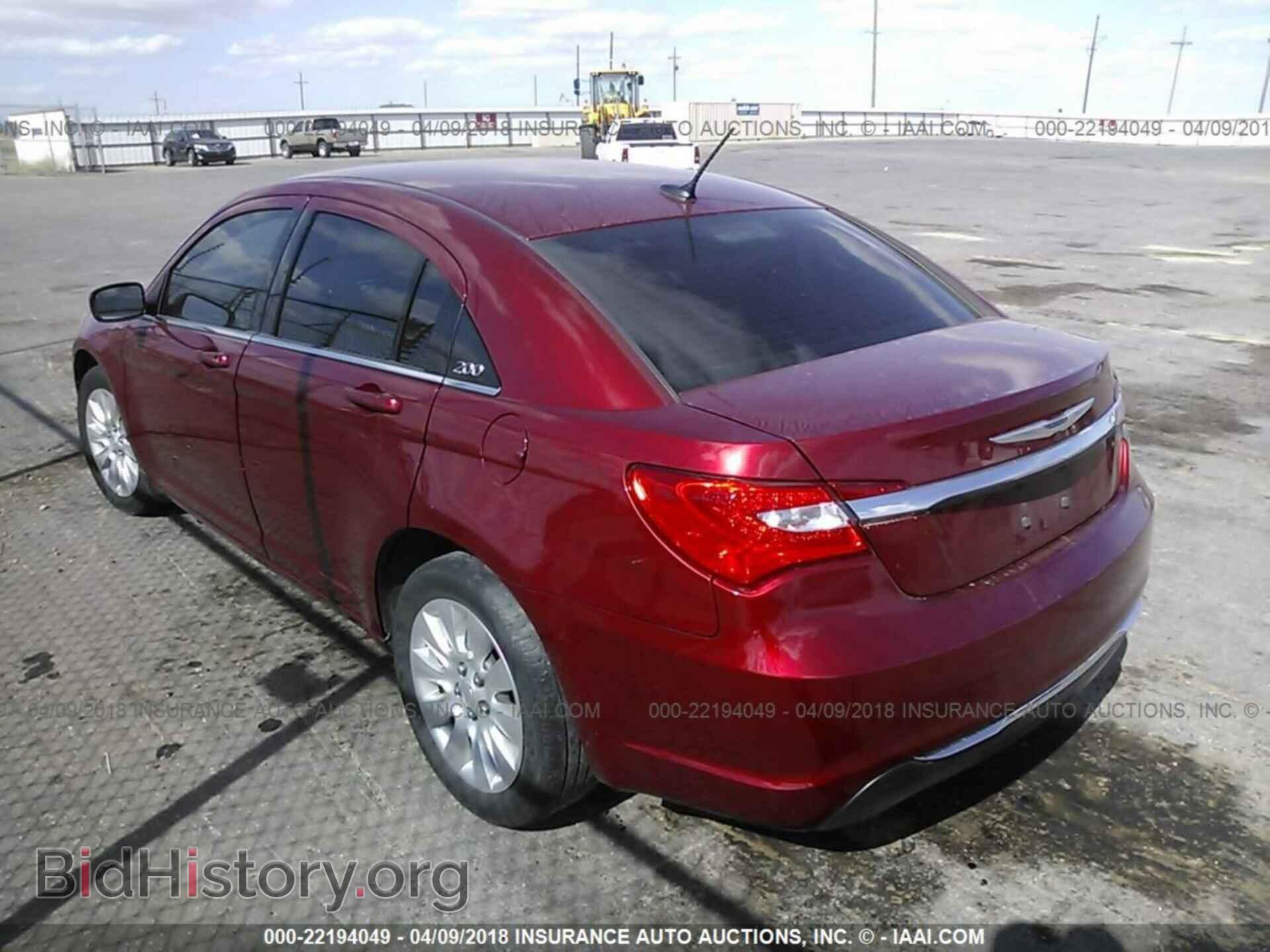 2013 Chrysler 200 - VIN: 1C3CCBAB0DN560436 - Фото 3