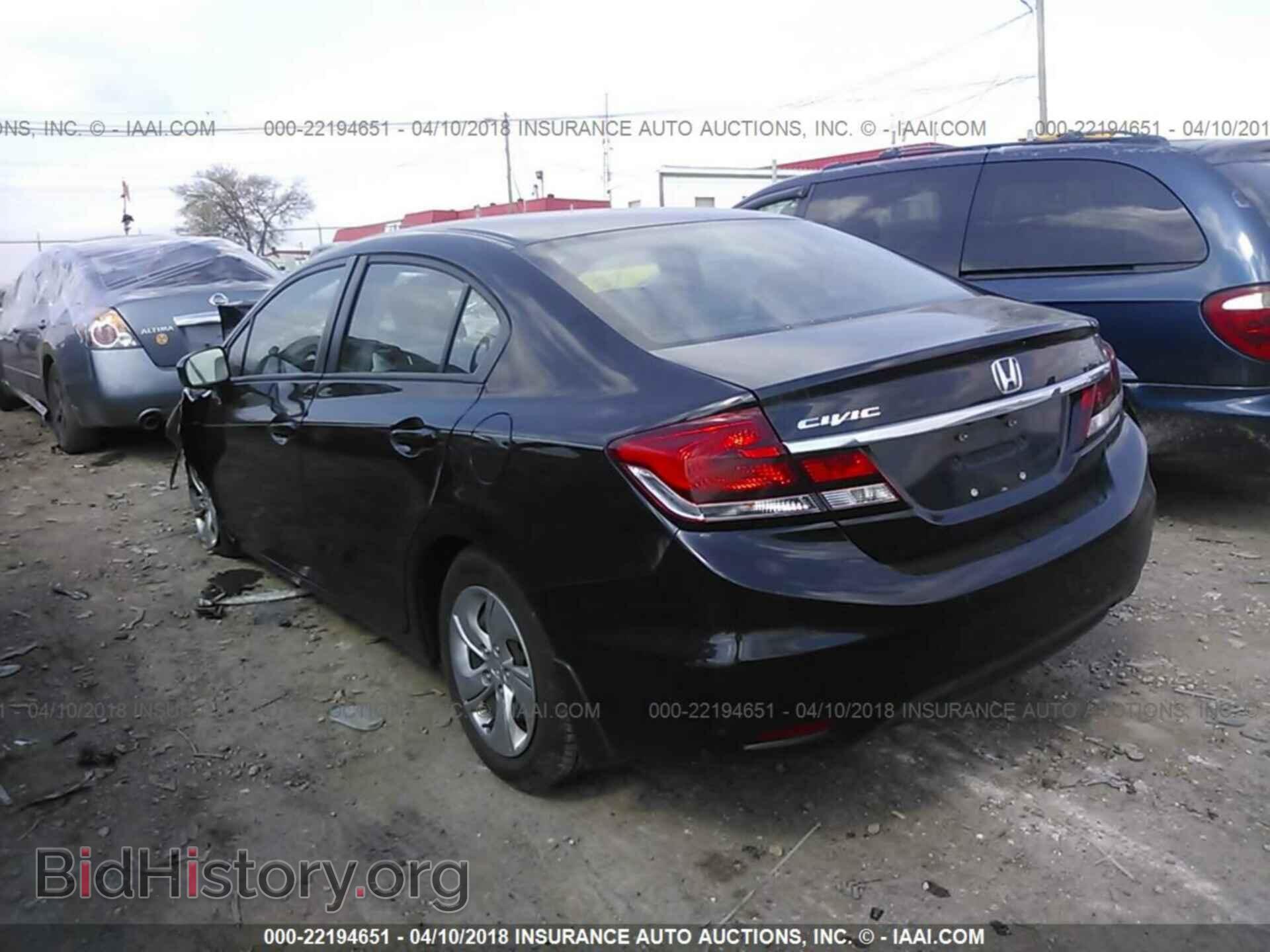 2014 Honda Civic - VIN: 19XFB2F51EE054182 - Фото 3