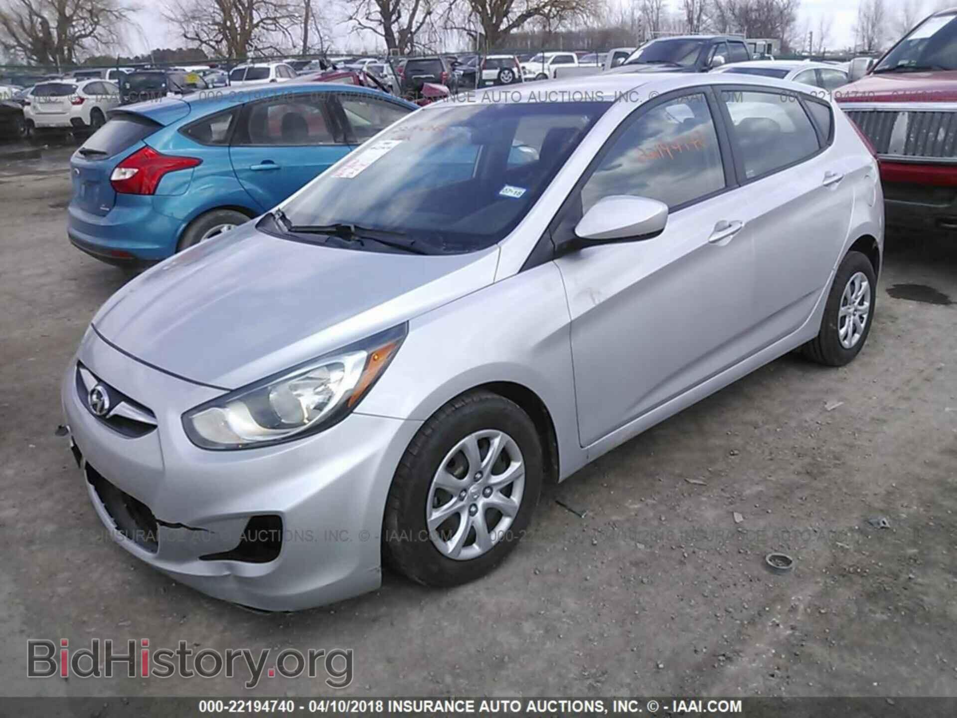 2014 HYUNDAI ACCENT - VIN: KMHCT5AE0EU149130 - Фото 2