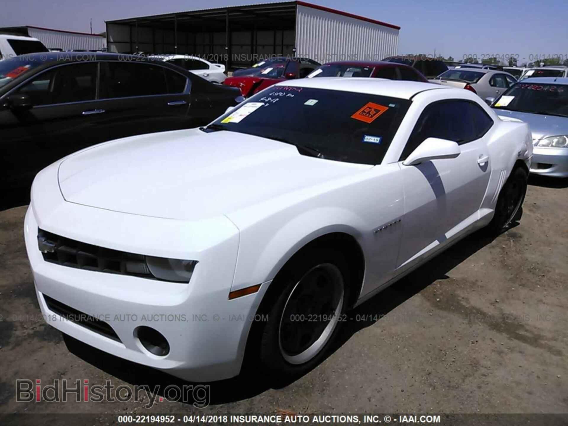 2012 Chevrolet Camaro - VIN: 2G1FA1E35C9155341 - Фото 2