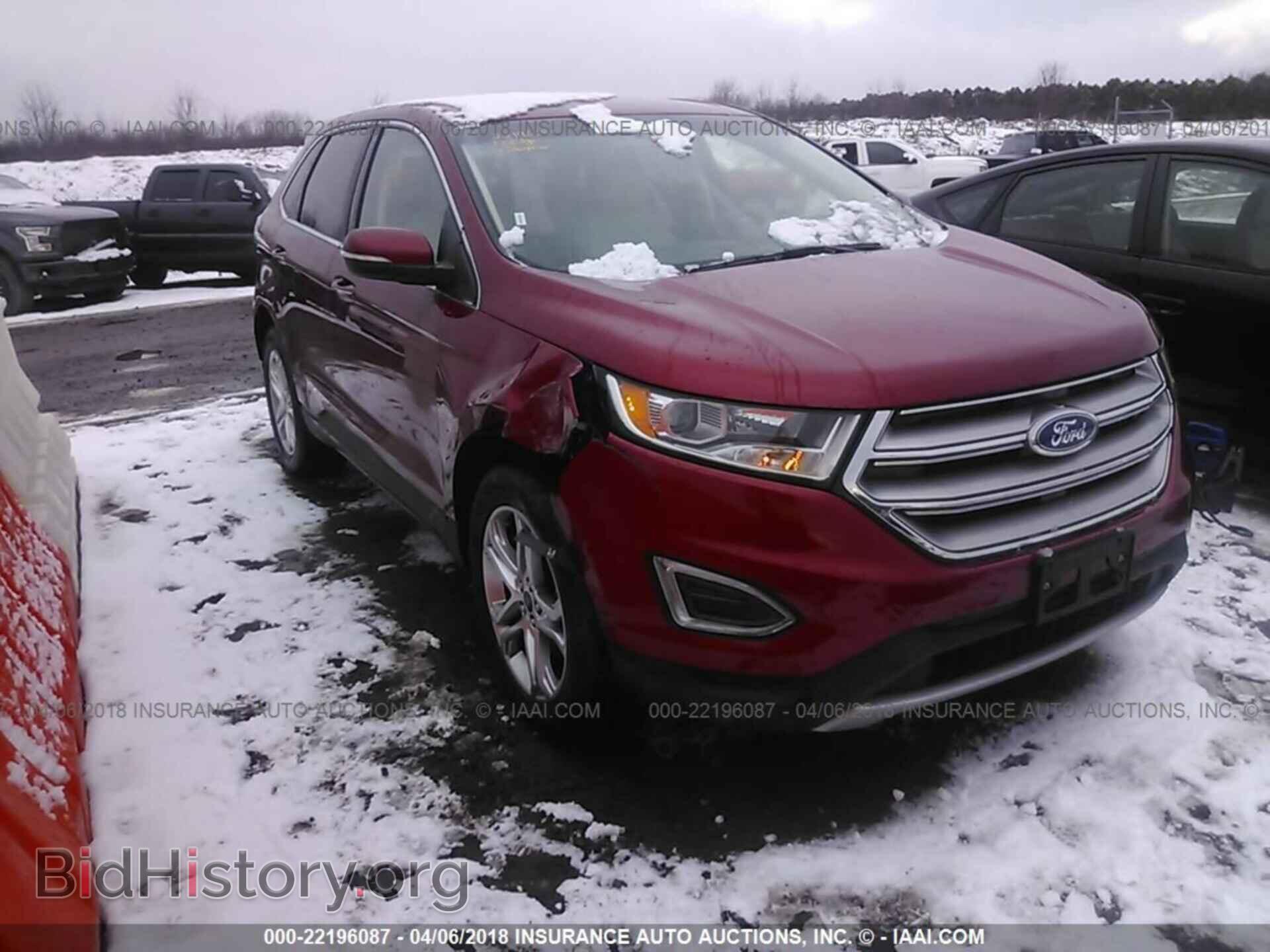 Фотография 2FMPK4K93HBB28623 - Ford Edge 2017