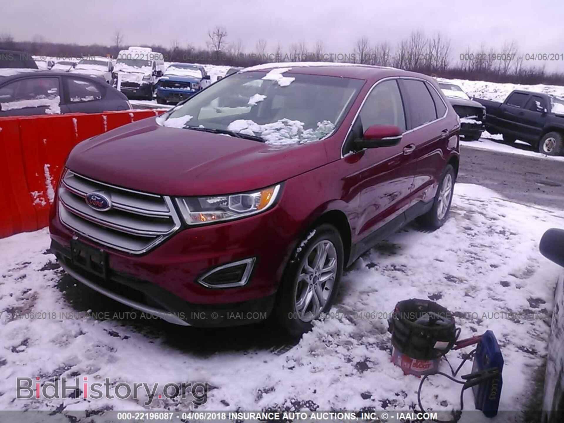 2017 Ford Edge - VIN: 2FMPK4K93HBB28623 - Фото 2