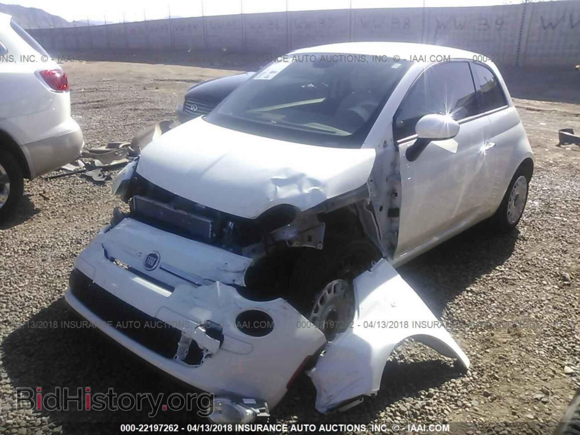 2015 Fiat 500 - VIN: 3C3CFFAR5FT624923 - Photo 2