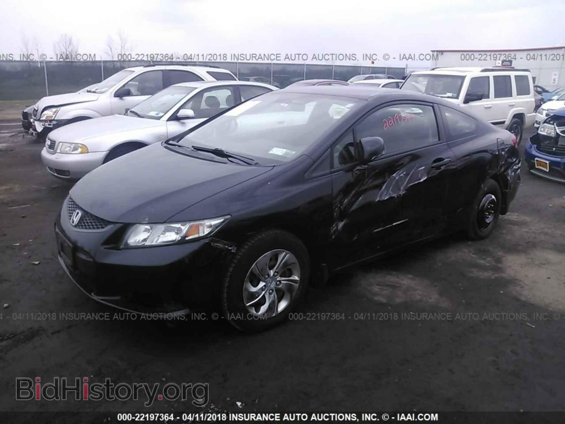 2013 Honda Civic - VIN: 2HGFG3B54DH509964 - Фото 2