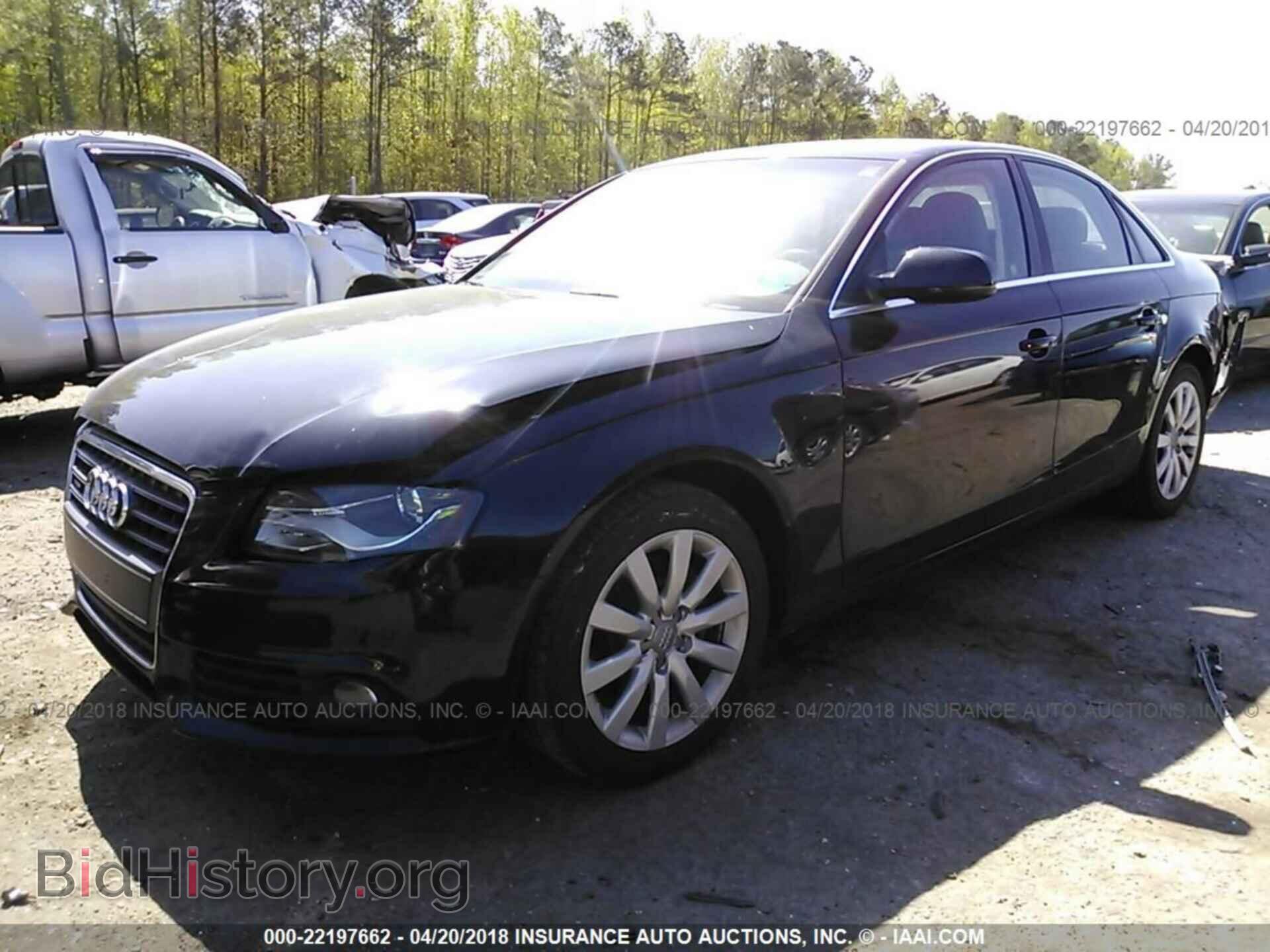 2012 AUDI A4 - VIN: WAUBFAFL6CA117625 - Photo 2