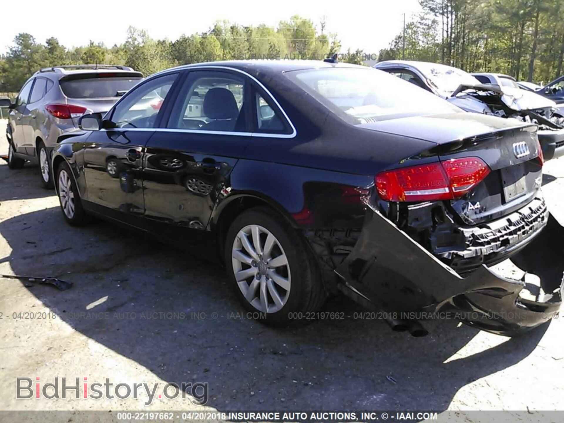 2012 AUDI A4 - VIN: WAUBFAFL6CA117625 - Photo 3
