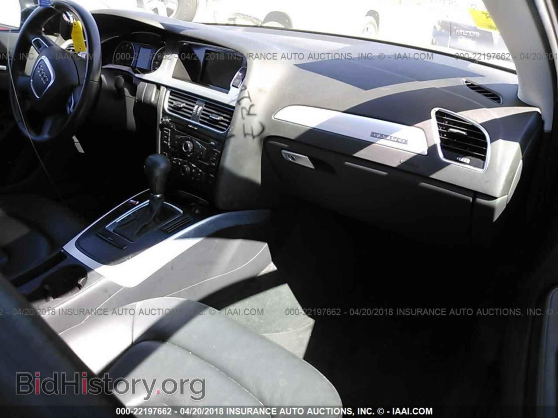 2012 AUDI A4 - VIN: WAUBFAFL6CA117625 - Photo 5