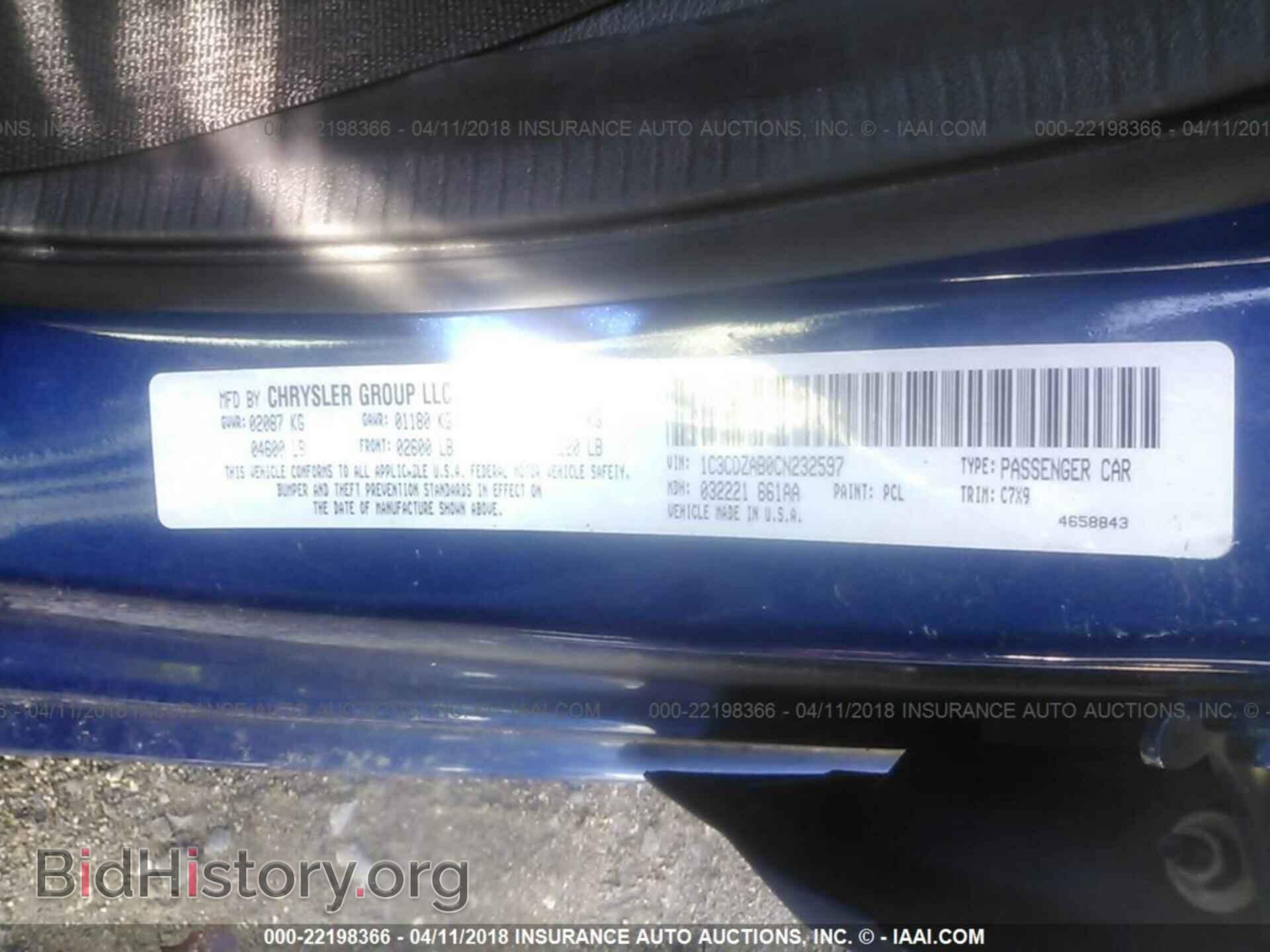 2012 Dodge Avenger - VIN: 1C3CDZAB0CN232597 - Photo 9