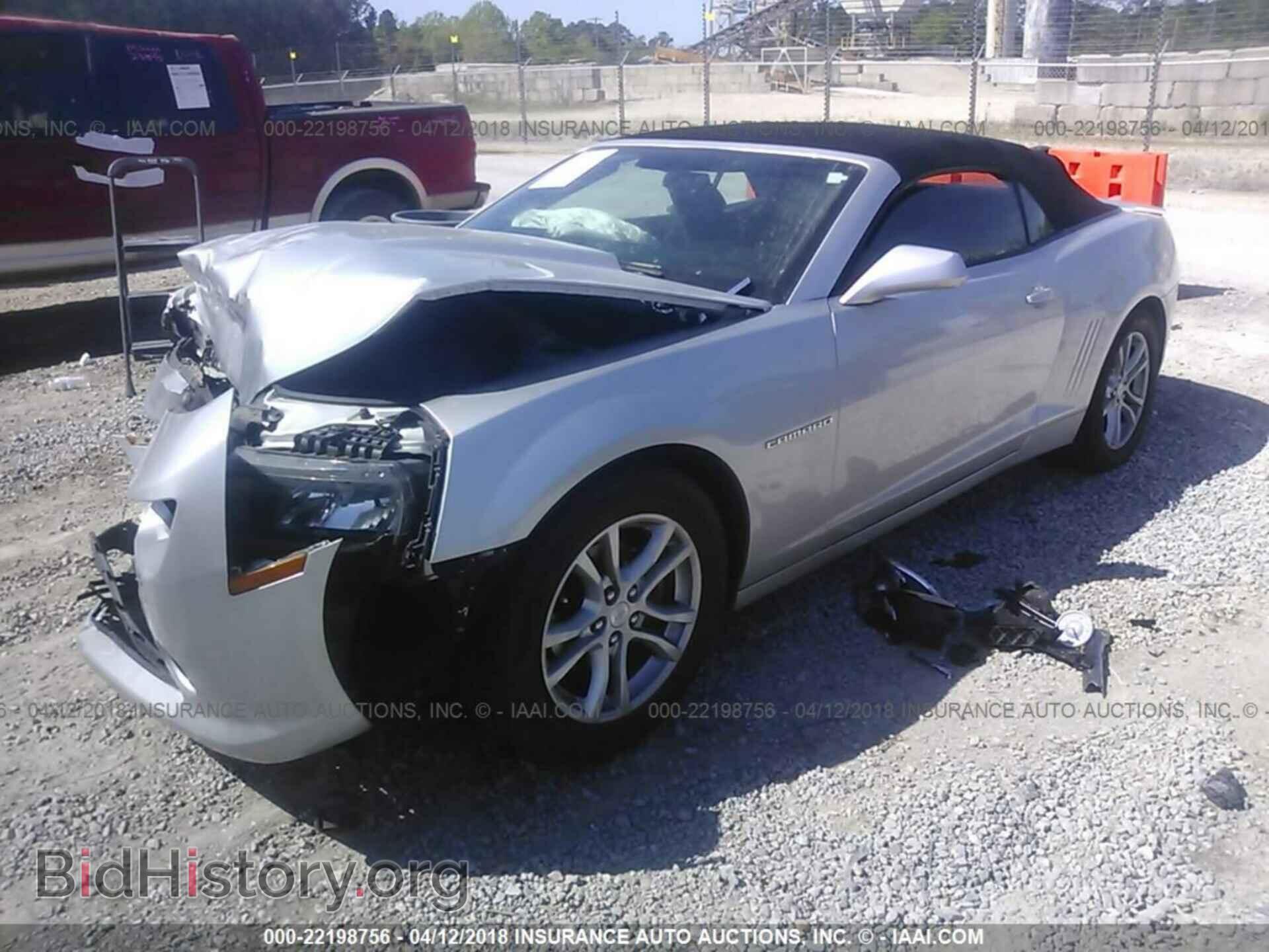 2014 Chevrolet Camaro - VIN: 2G1FB3D32E9121497 - Фото 2