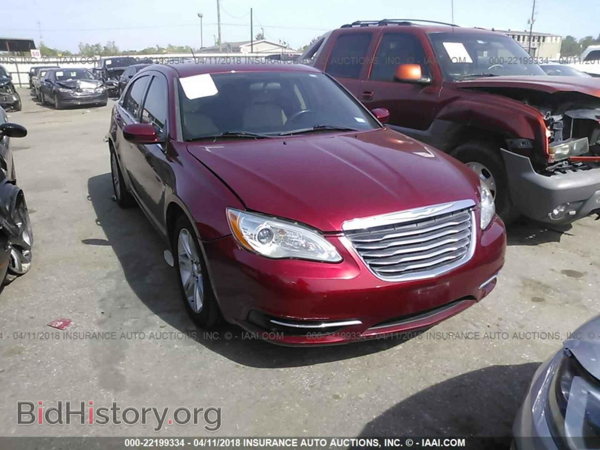 Фотография 1C3CCBBB8CN125337 - Chrysler 200 2012
