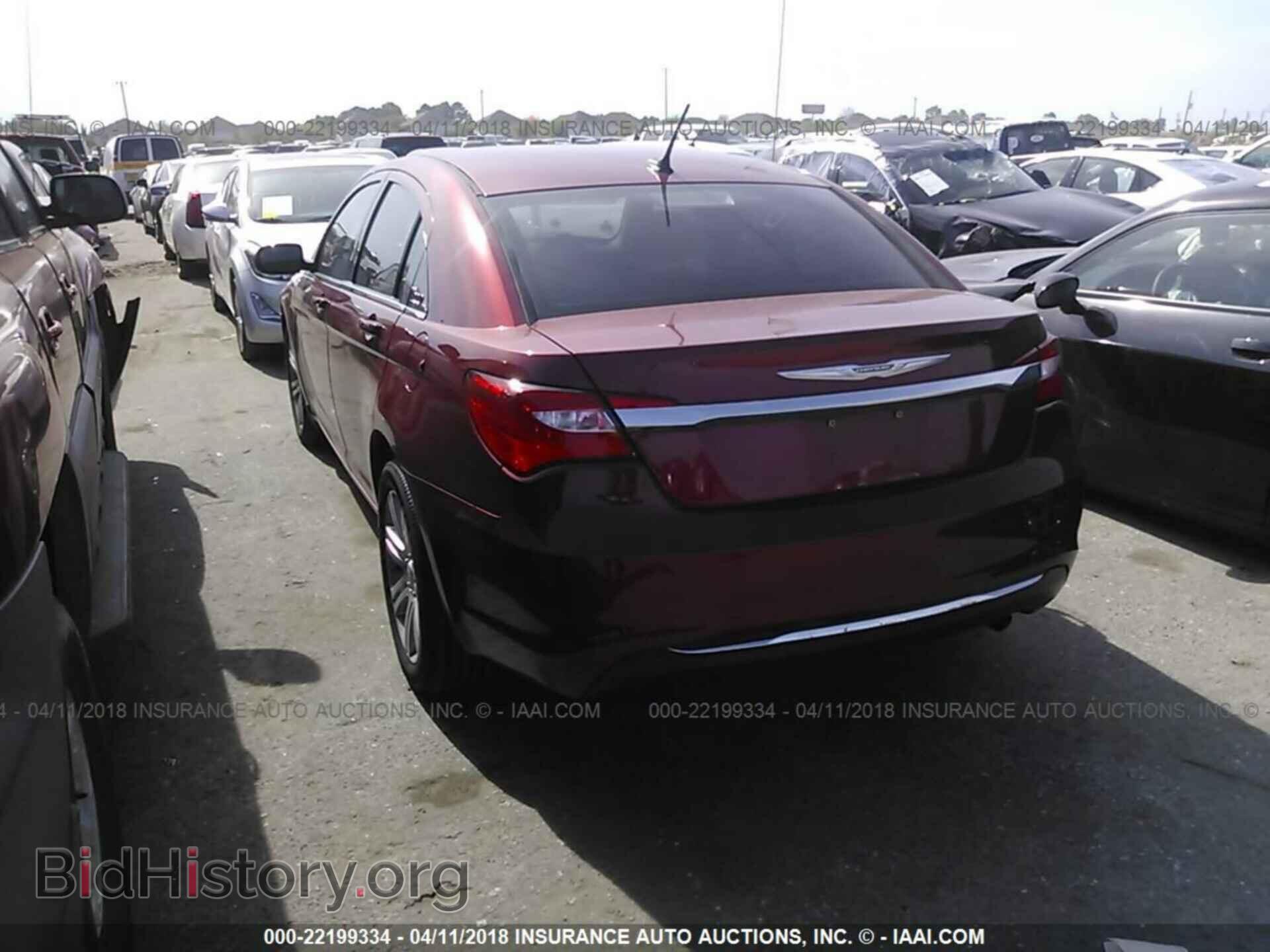 2012 Chrysler 200 - VIN: 1C3CCBBB8CN125337 - Фото 3