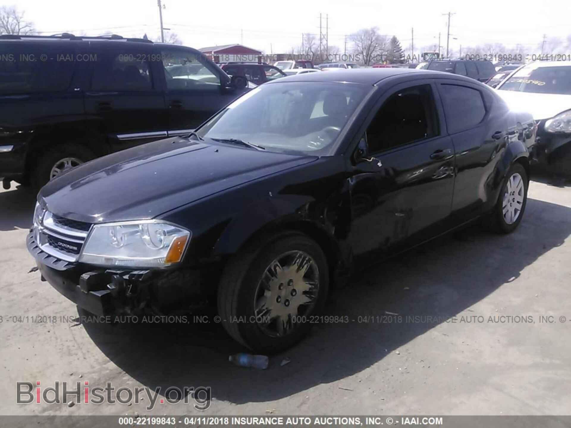 2012 Dodge Avenger - VIN: 1C3CDZABXCN109633 - Фото 2