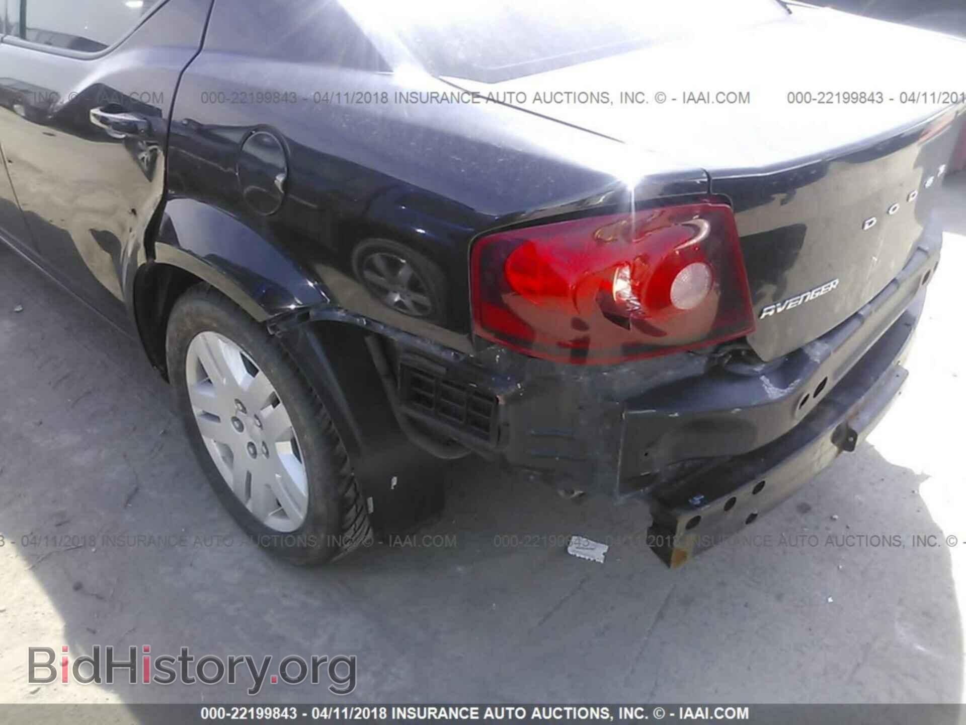 2012 Dodge Avenger - VIN: 1C3CDZABXCN109633 - Фото 6
