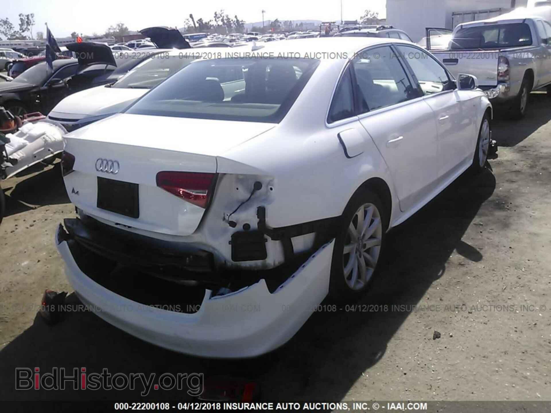 2014 Audi A4 - VIN: WAUAFAFL5EN014574 - Фото 4