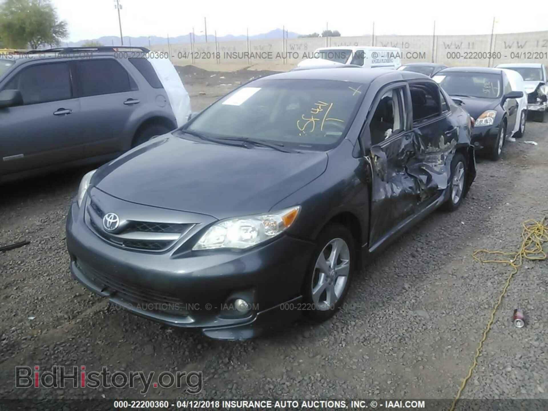 2013 Toyota Corolla - VIN: 5YFBU4EE9DP187355 - Фото 2