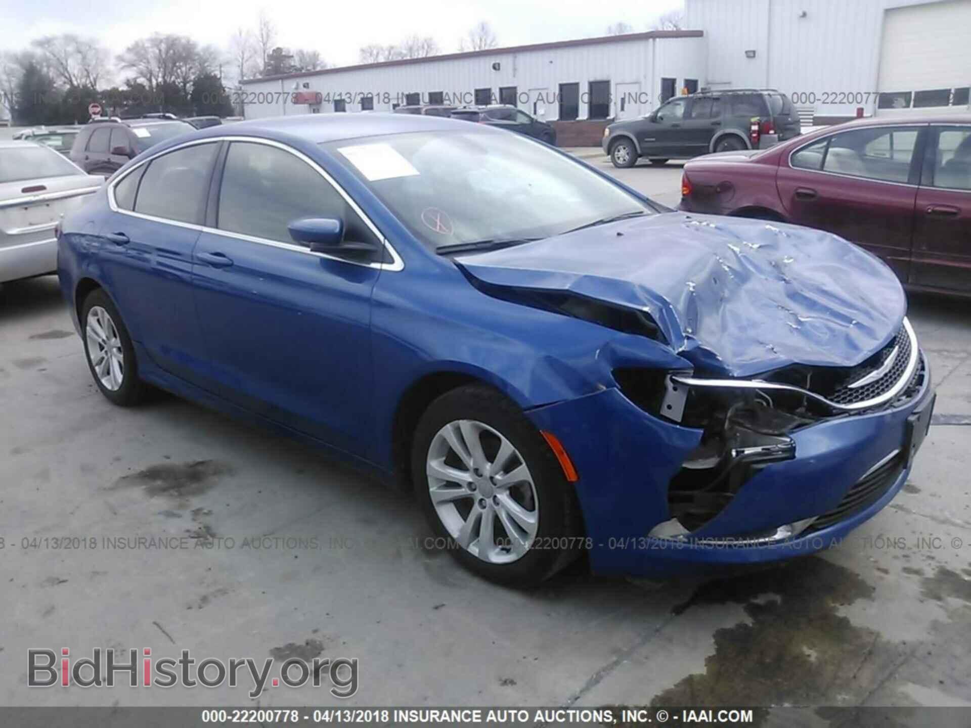 Photo 1C3CCCAB7FN594690 - Chrysler 200 2015