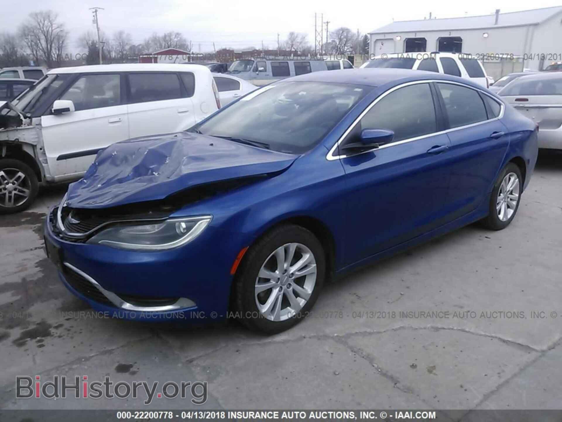 2015 Chrysler 200 - VIN: 1C3CCCAB7FN594690 - Photo 2