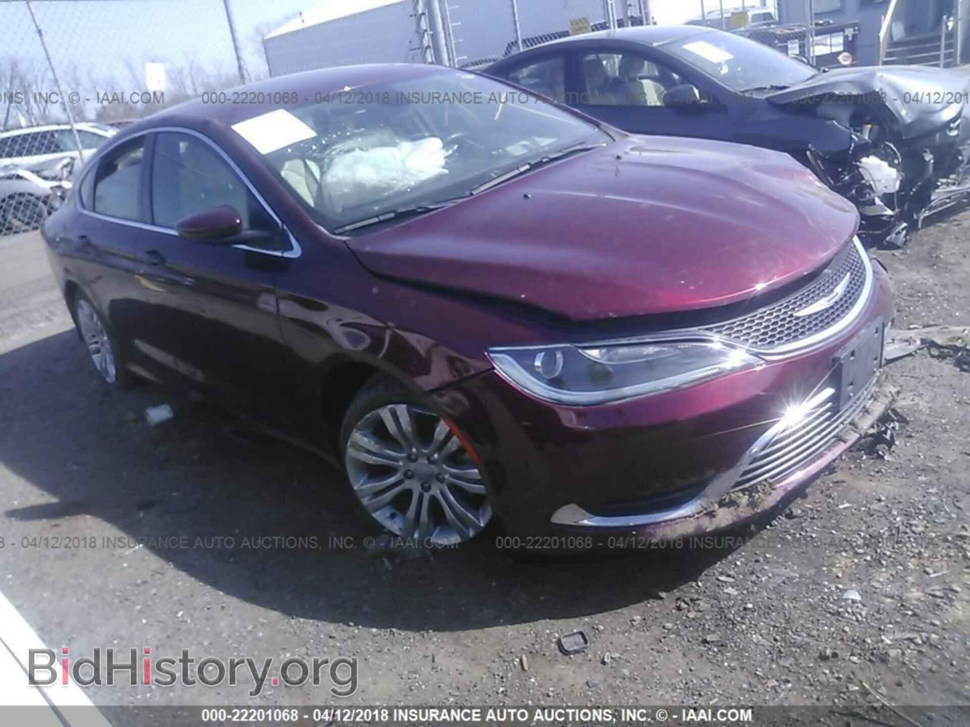 Photo 1C3CCCAB5FN553037 - Chrysler 200 2015