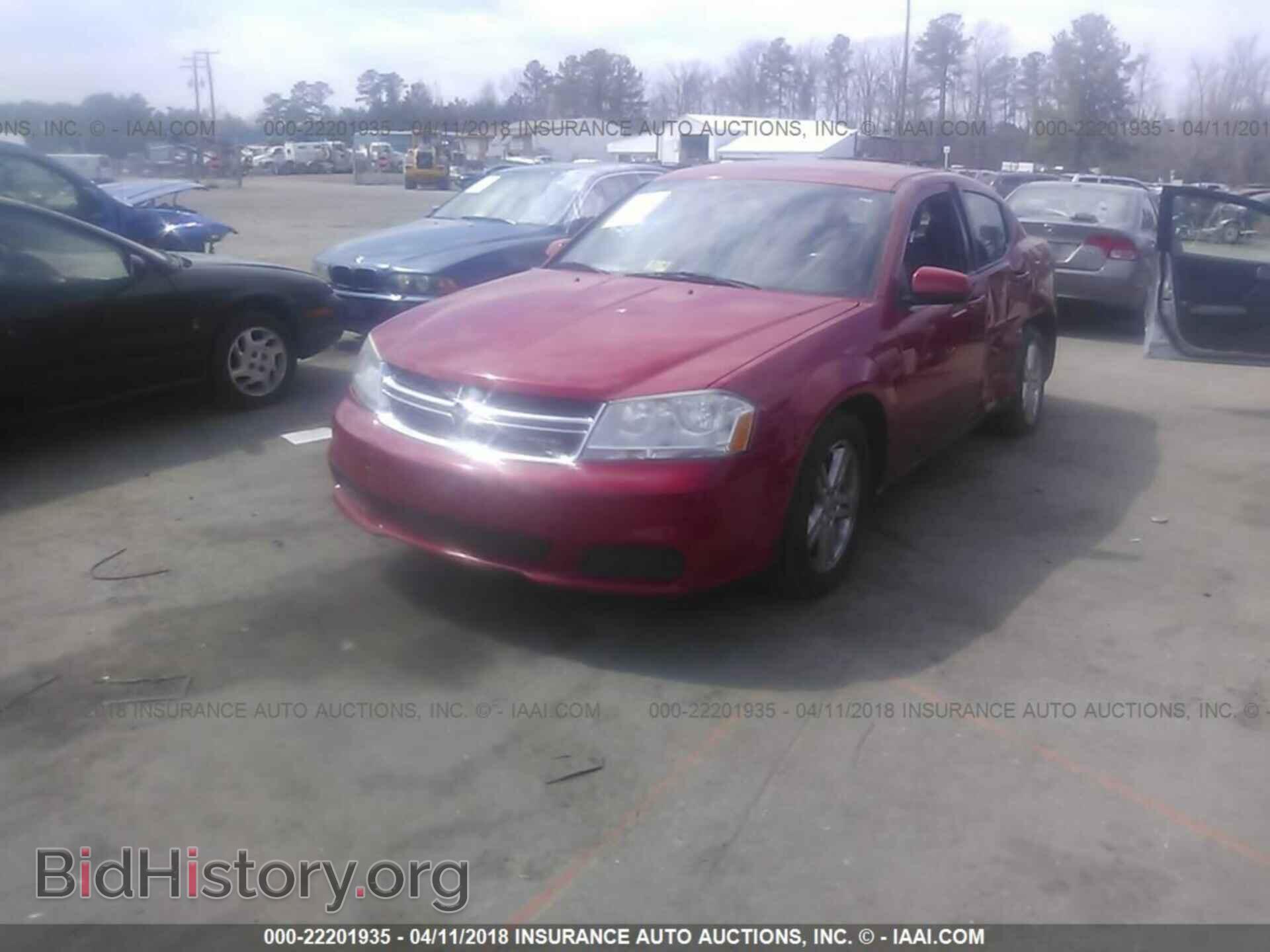 2012 Dodge Avenger - VIN: 1C3CDZCBXCN272330 - Фото 2