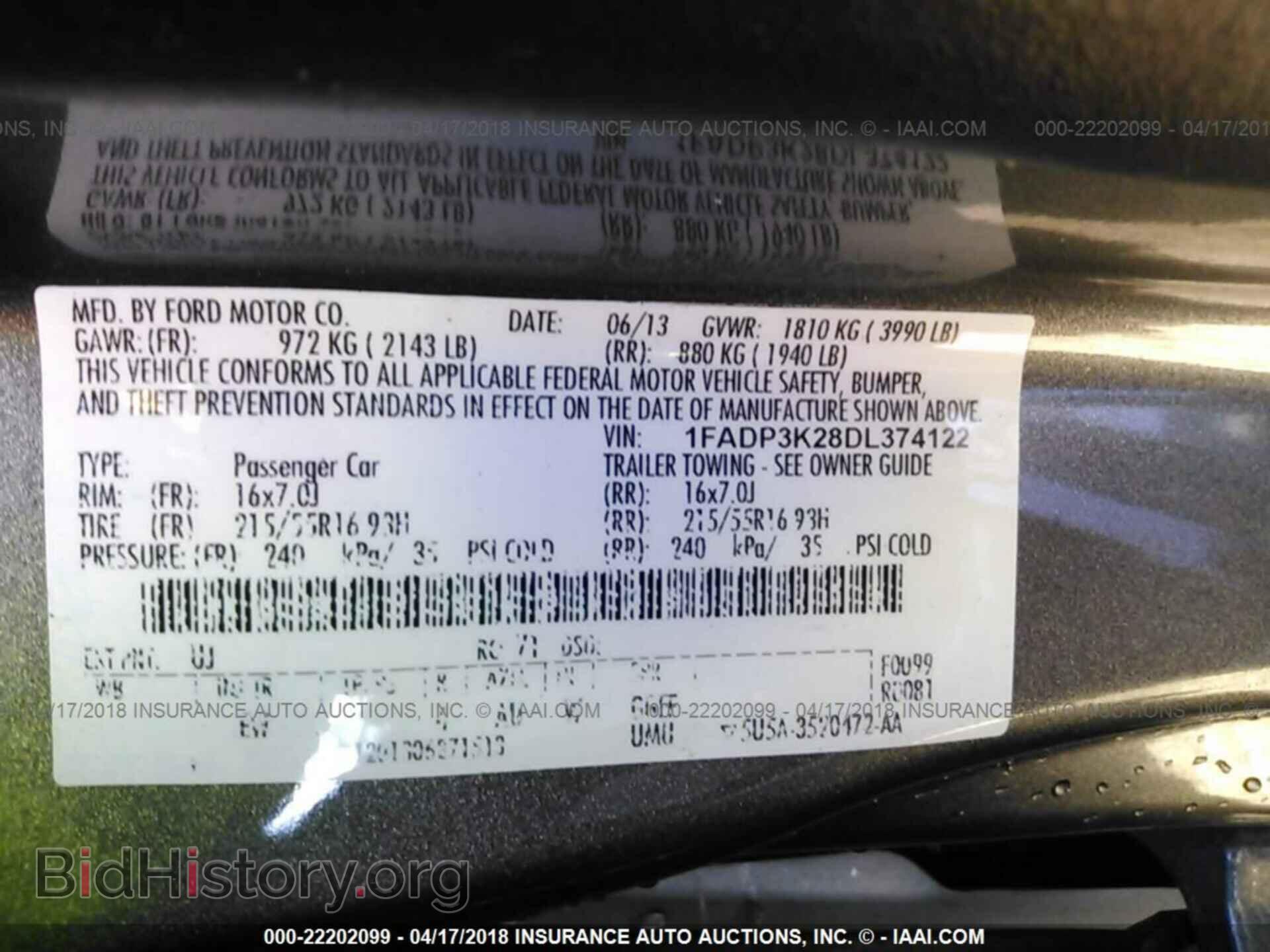 2013 Ford Focus - VIN: 1FADP3K28DL374122 - Photo 9