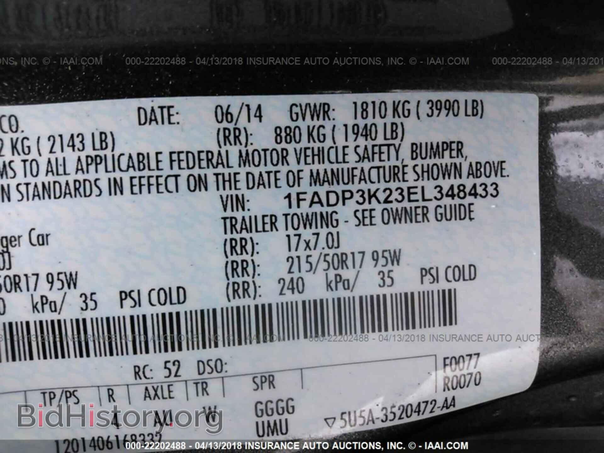 2014 Ford Focus - VIN: 1FADP3K23EL348433 - Photo 9