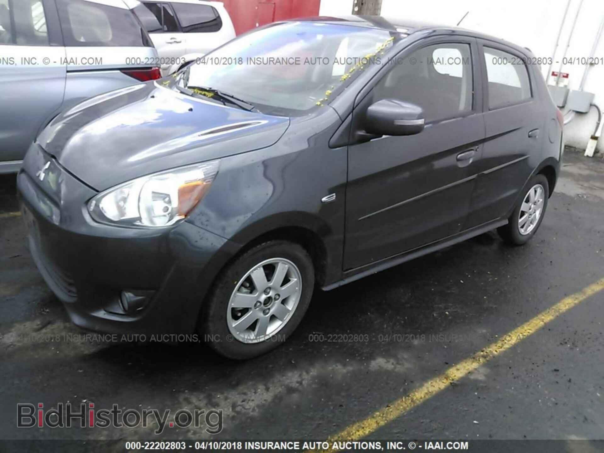 2015 Mitsubishi Mirage - VIN: ML32A4HJ0FH007683 - Фото 2