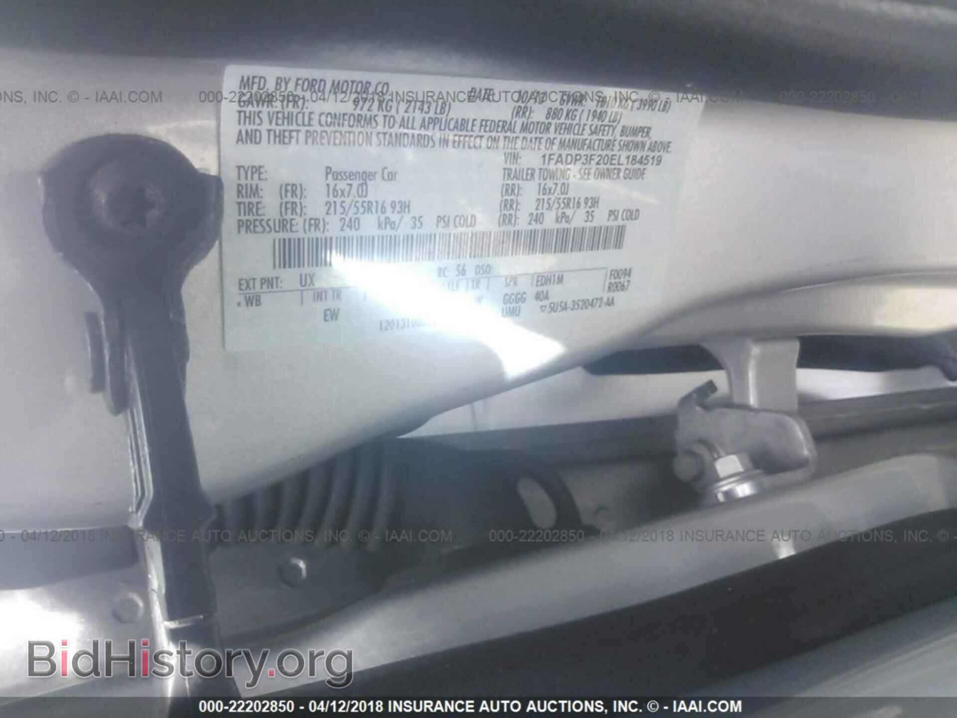 2014 Ford Focus - VIN: 1FADP3F20EL184519 - Фото 9