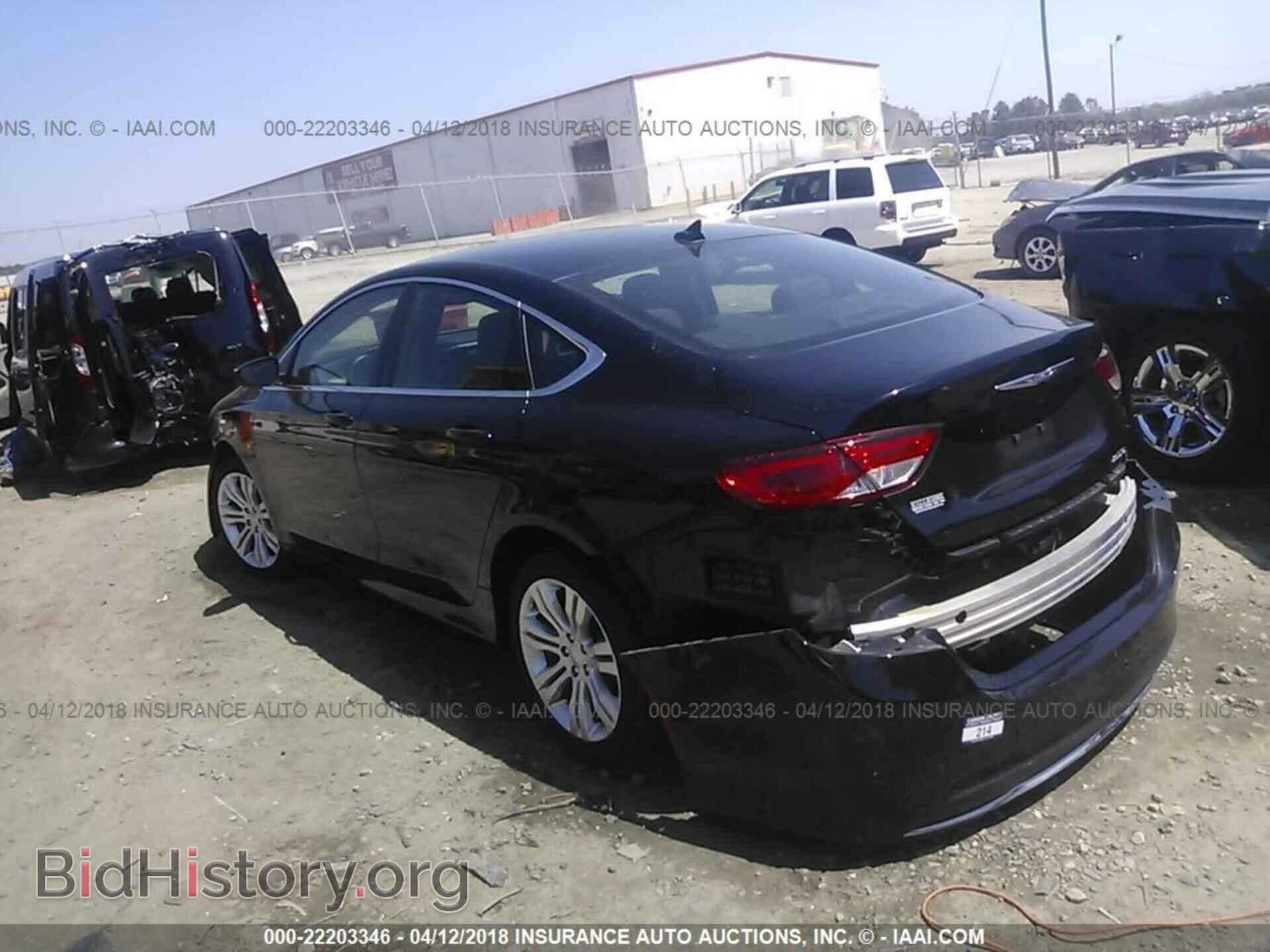 2016 Chrysler 200 - VIN: 1C3CCCAB6GN117296 - Фото 3