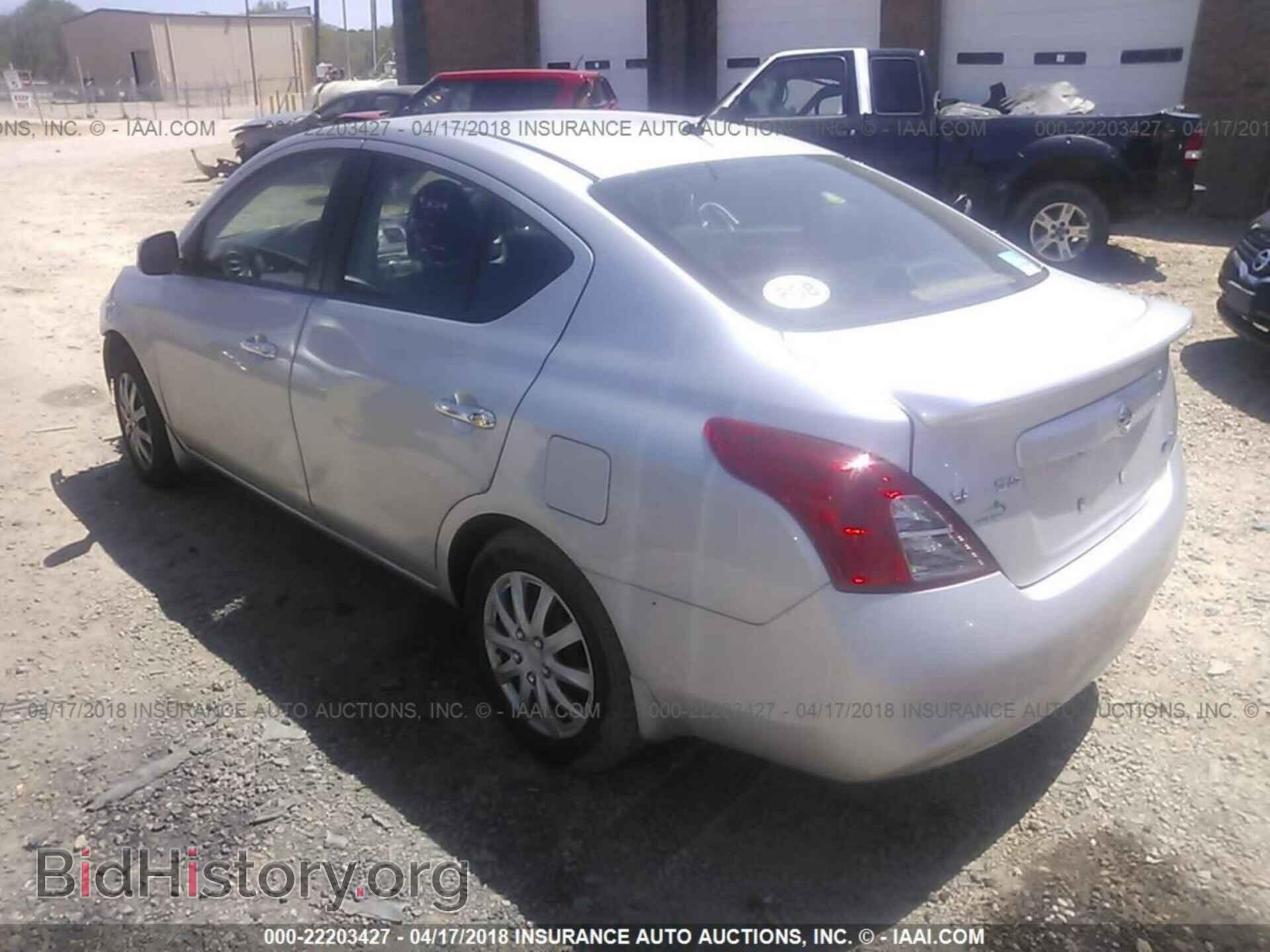 2012 Nissan Versa - VIN: 3N1CN7AP1CL911483 - Фото 3