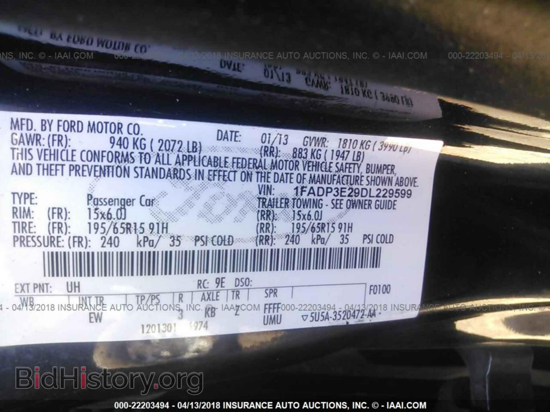 2013 Ford Focus - VIN: 1FADP3E29DL229599 - Photo 9