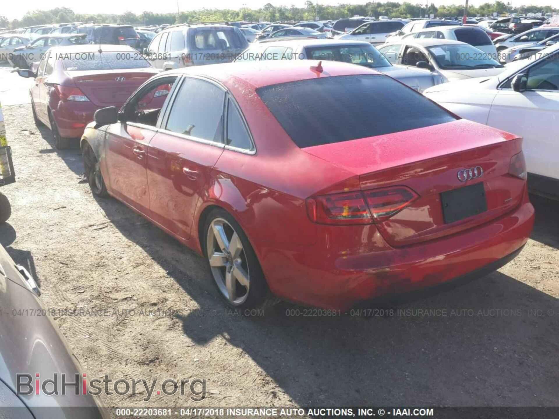 2011 Audi A4 - VIN: WAUDFAFL8BN015582 - Photo 3
