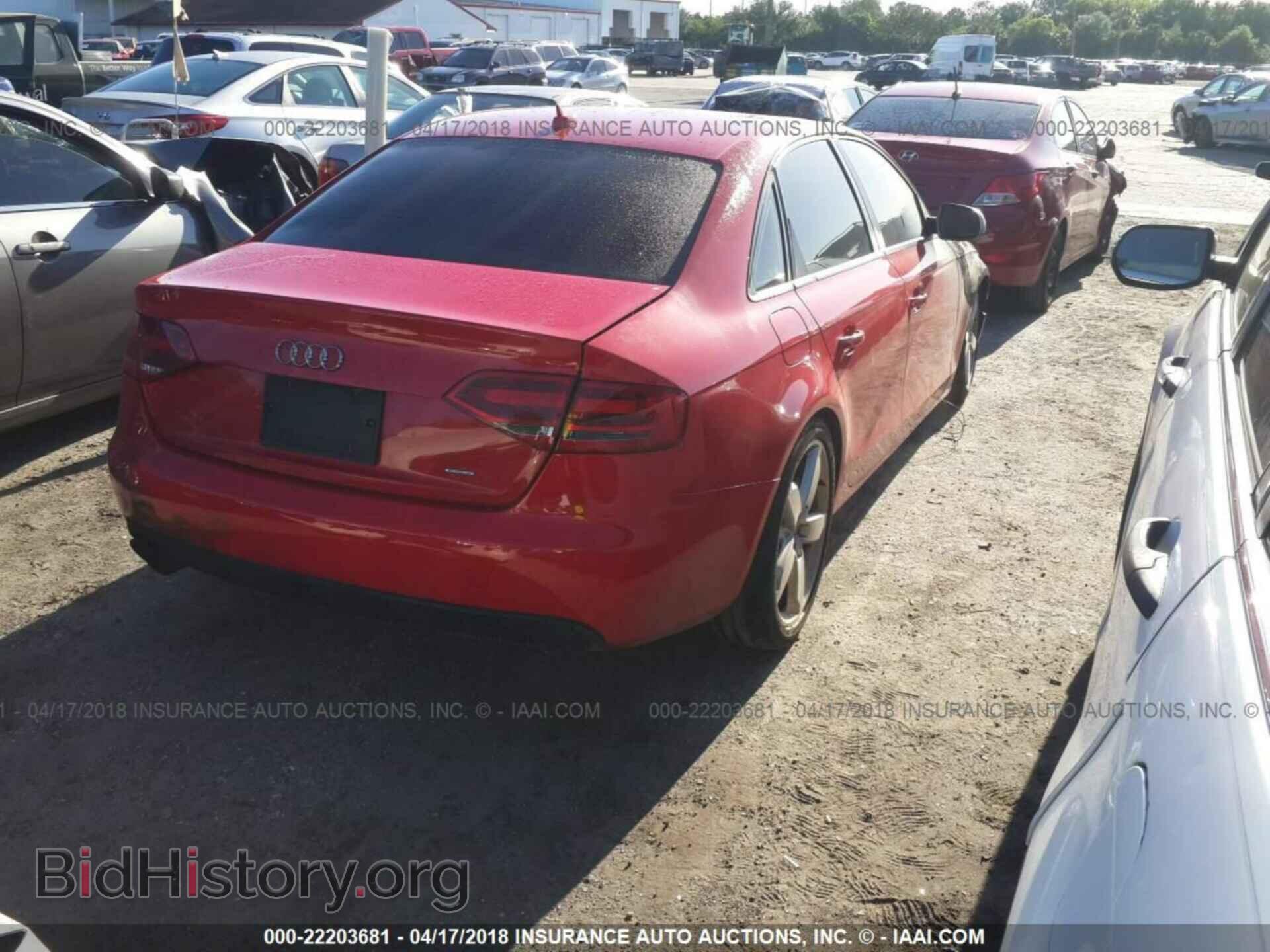 2011 Audi A4 - VIN: WAUDFAFL8BN015582 - Photo 4
