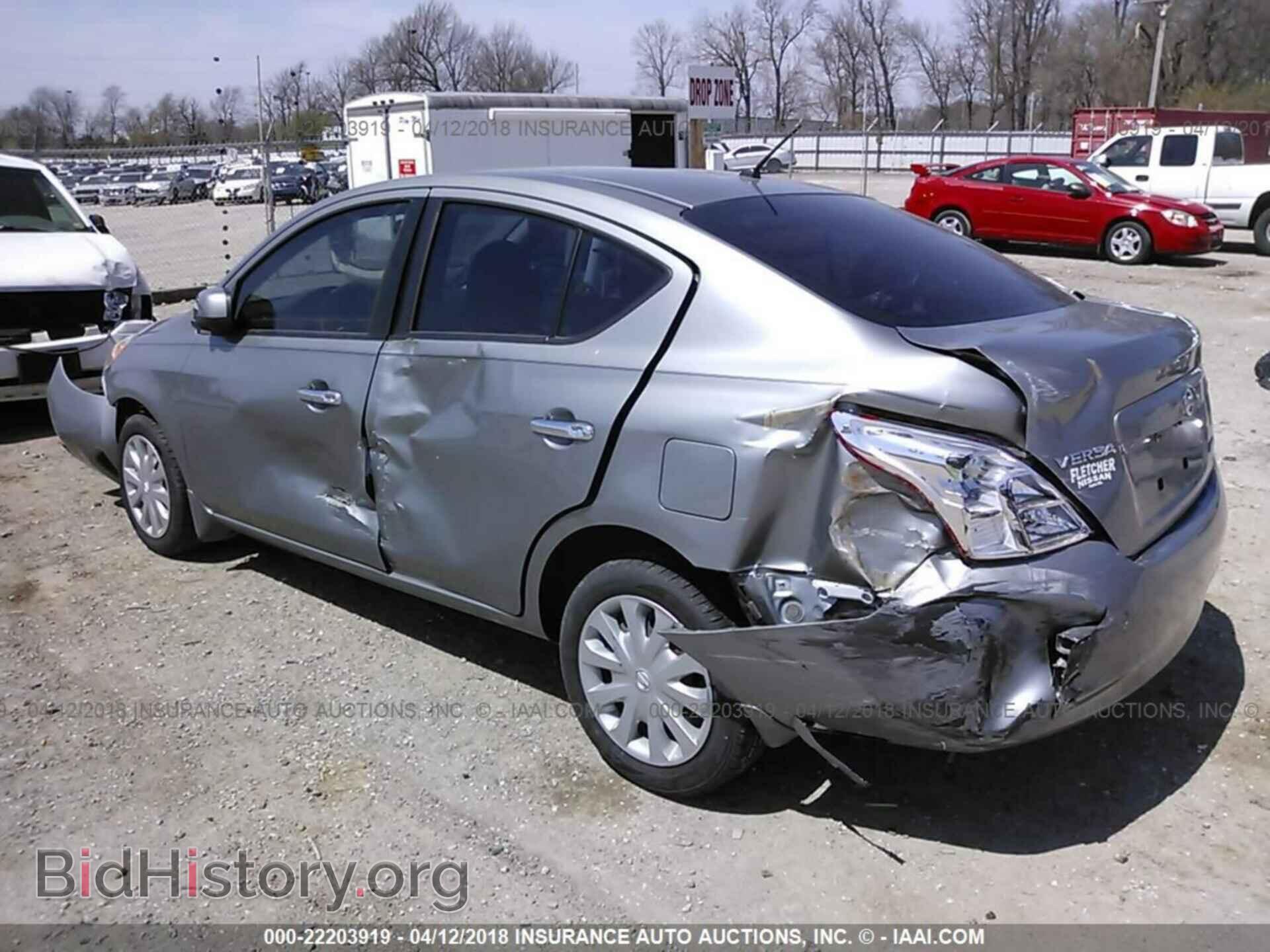 2012 Nissan Versa - VIN: 3N1CN7AP1CL836848 - Фото 3